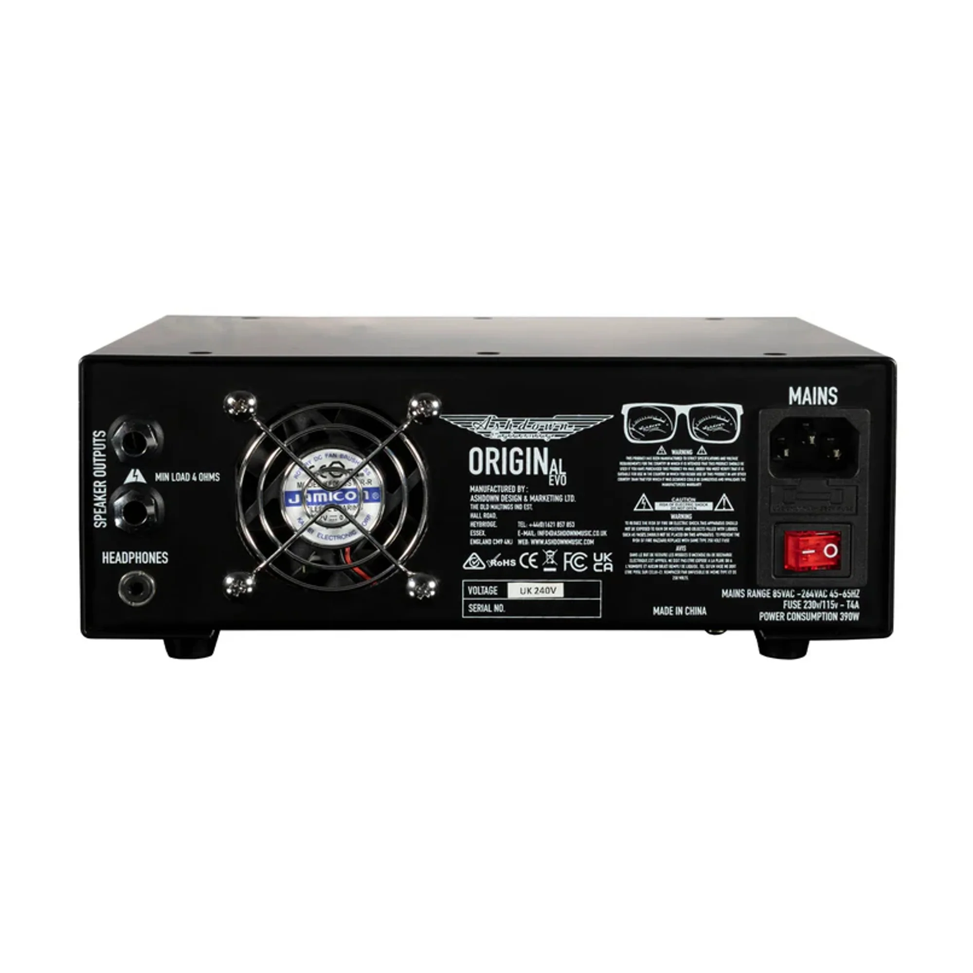 Ashdown Original Evo 300 Mini Bass Head - Image 3