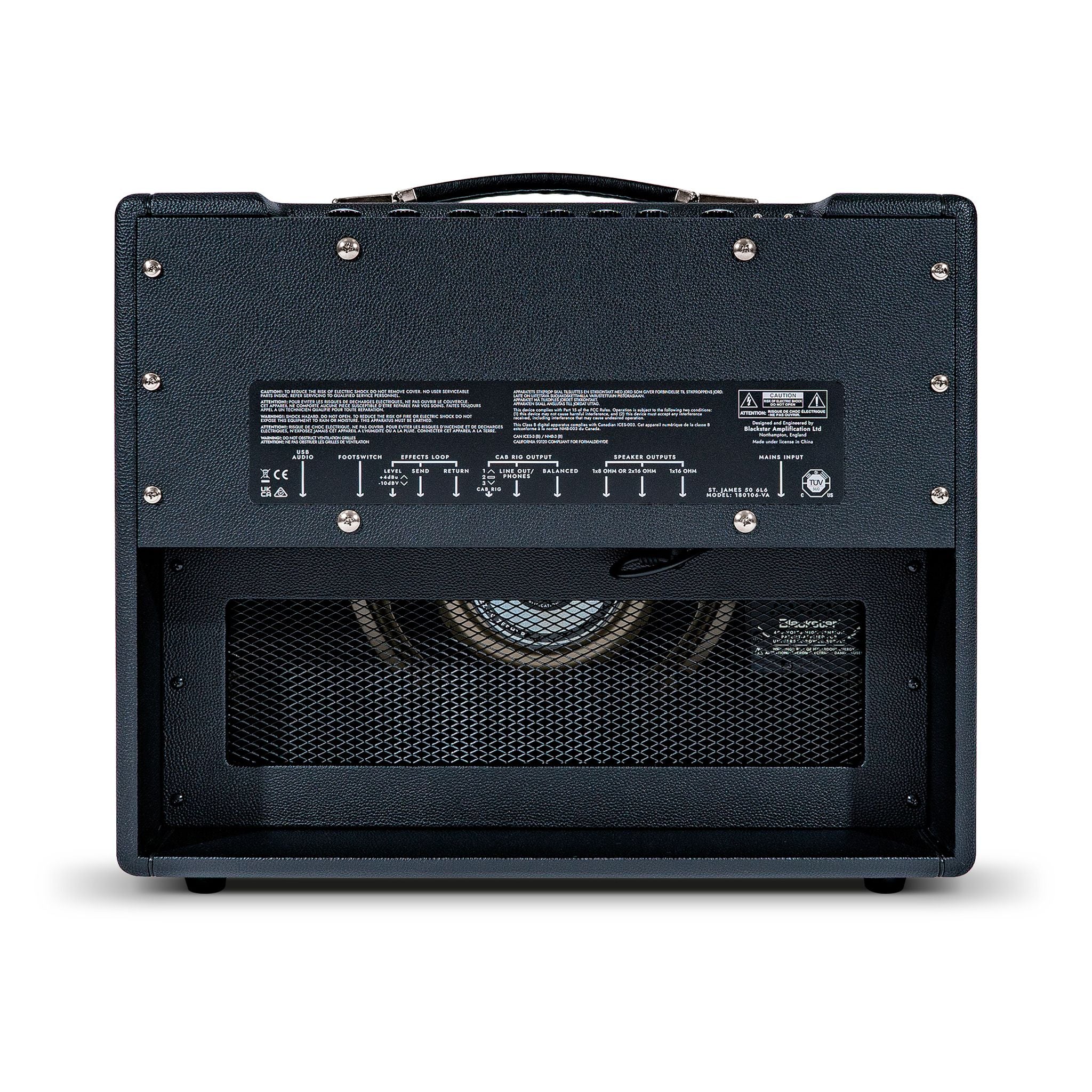 Blackstar St James 6L6 50w Guitar Amp; Black - Image 5