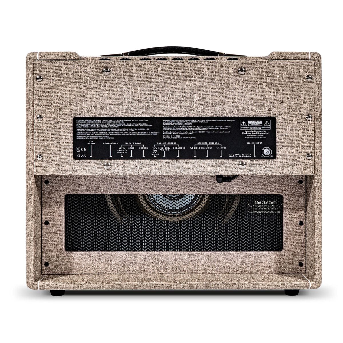 Blackstar St James EL34 50w Guitar Amp Fawn - Image 4