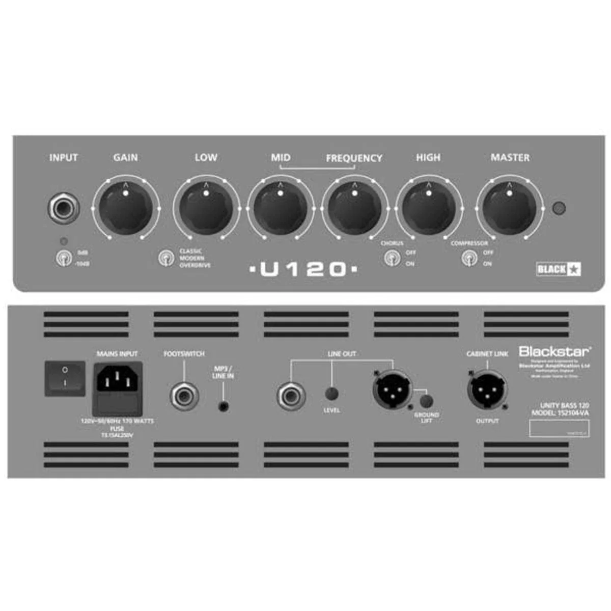 Blackstar Unity 120 Bass Amp - Image 5