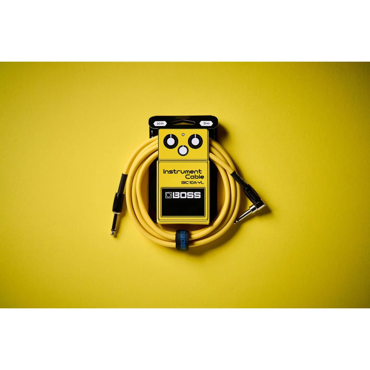 BOSS BIC-10A Yellow Guitar Cable - Image 4