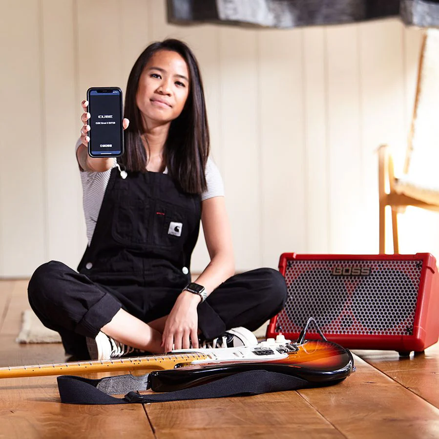 Boss Cube Street II Battery Powered Amp; Red - Image 7