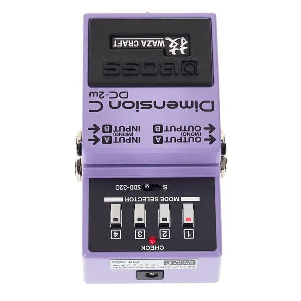 Boss DC2w Dimension C Waza Guitar Effects Pedal - Image 4