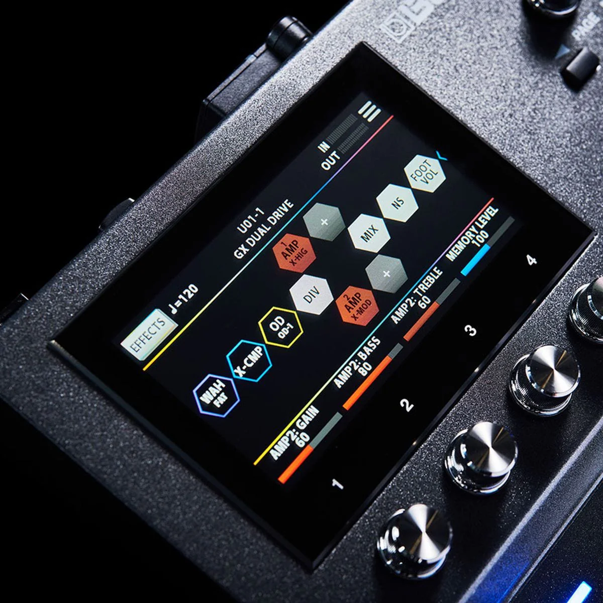 Boss GX100 Guitar Multi Effects Processor - Image 6