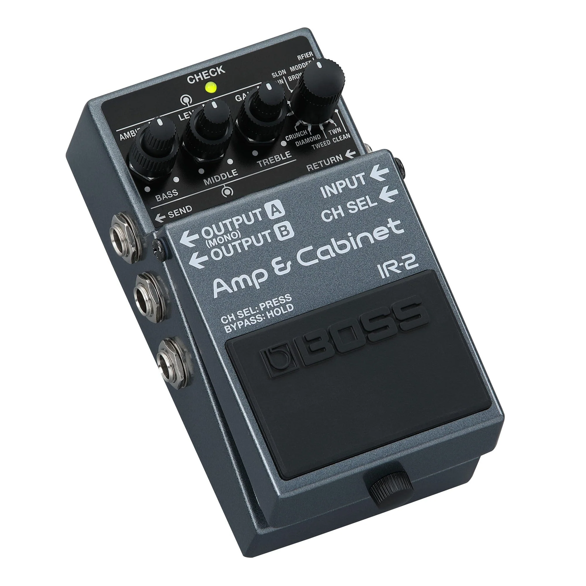 Boss IR-2 Amp Modeller and Cabinet Compact Pedal - Image 2