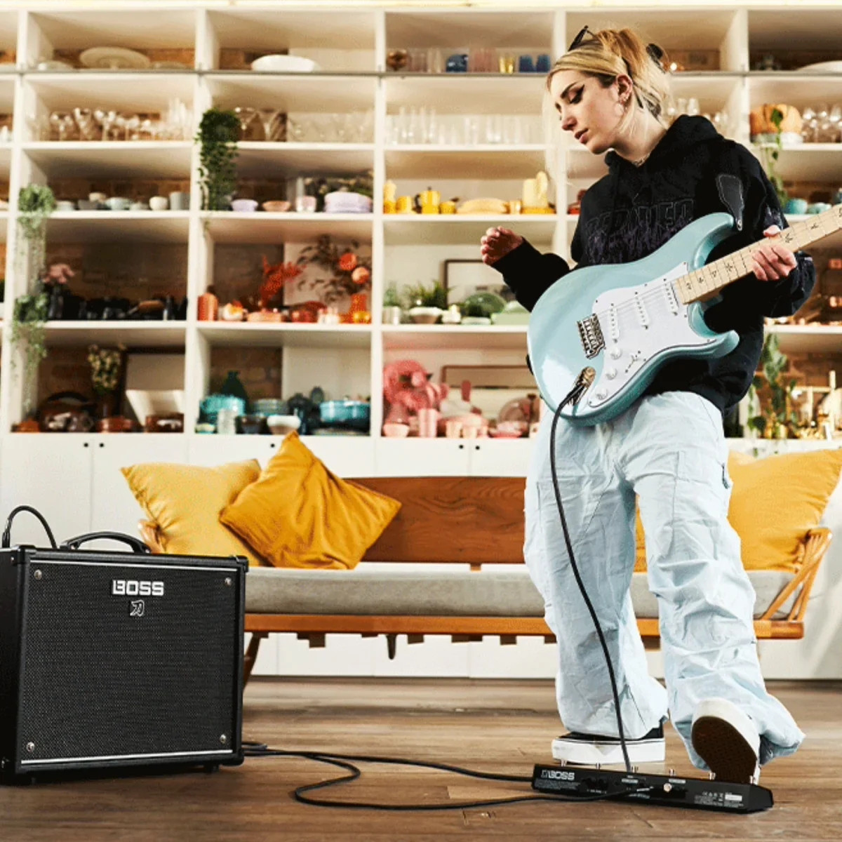 Boss KATANA 50 EX GEN 3 Guitar Amp Essentials Bundle 2 - Image 18