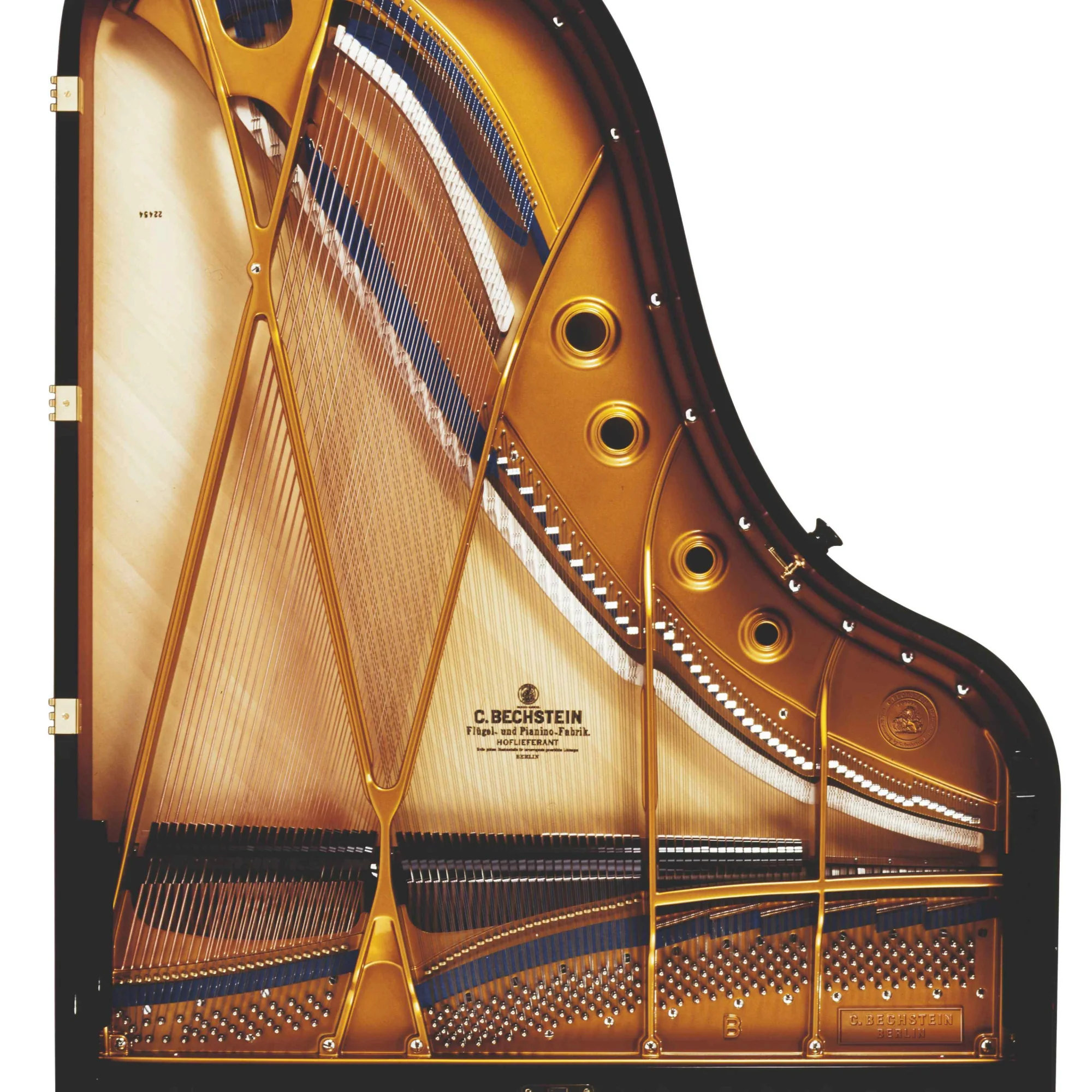 C. Bechstein Concert B212 Grand Piano in Polished Ebony - Image 2