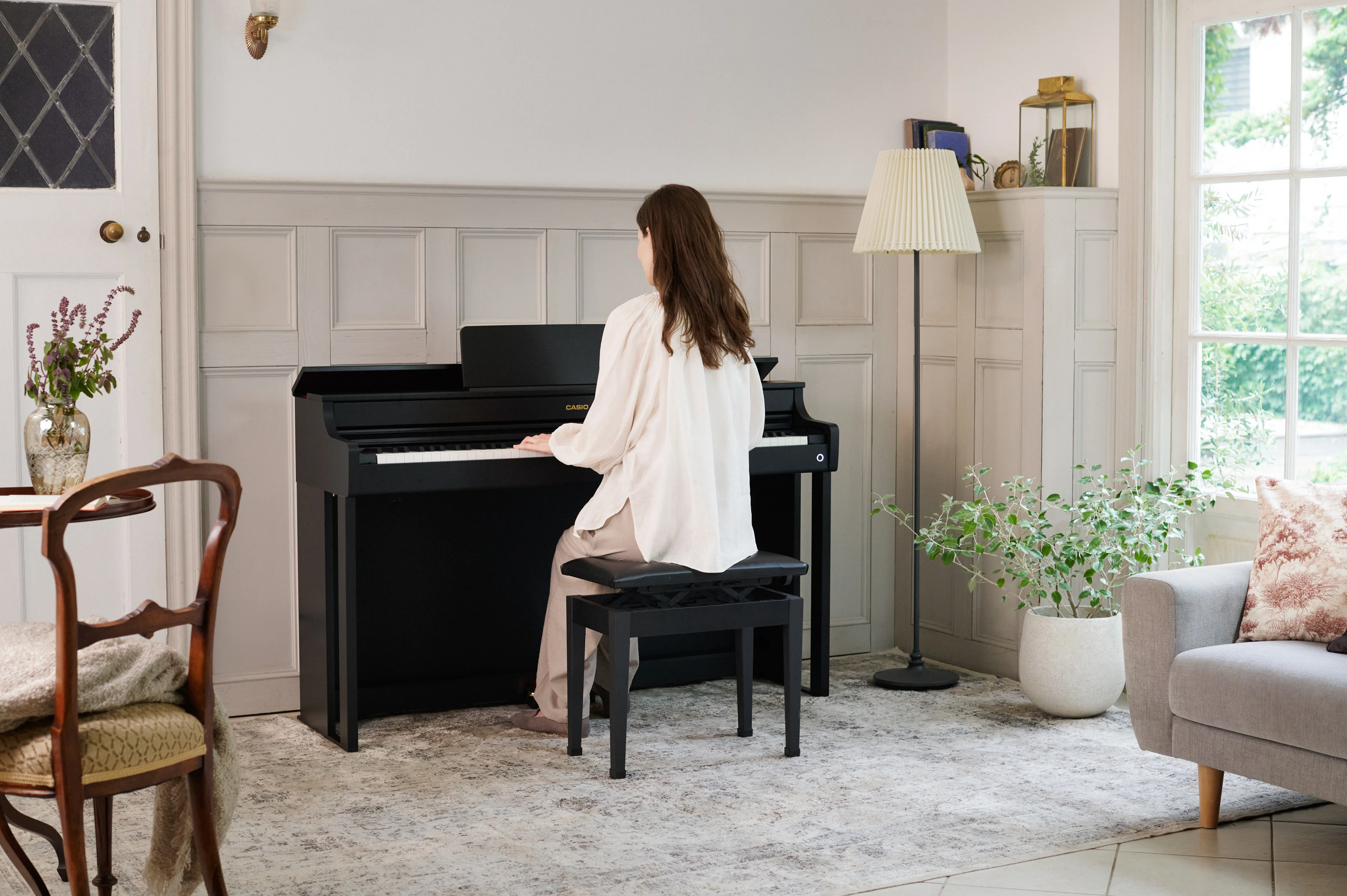 Casio AP300 Digital Piano; Black - Image 5