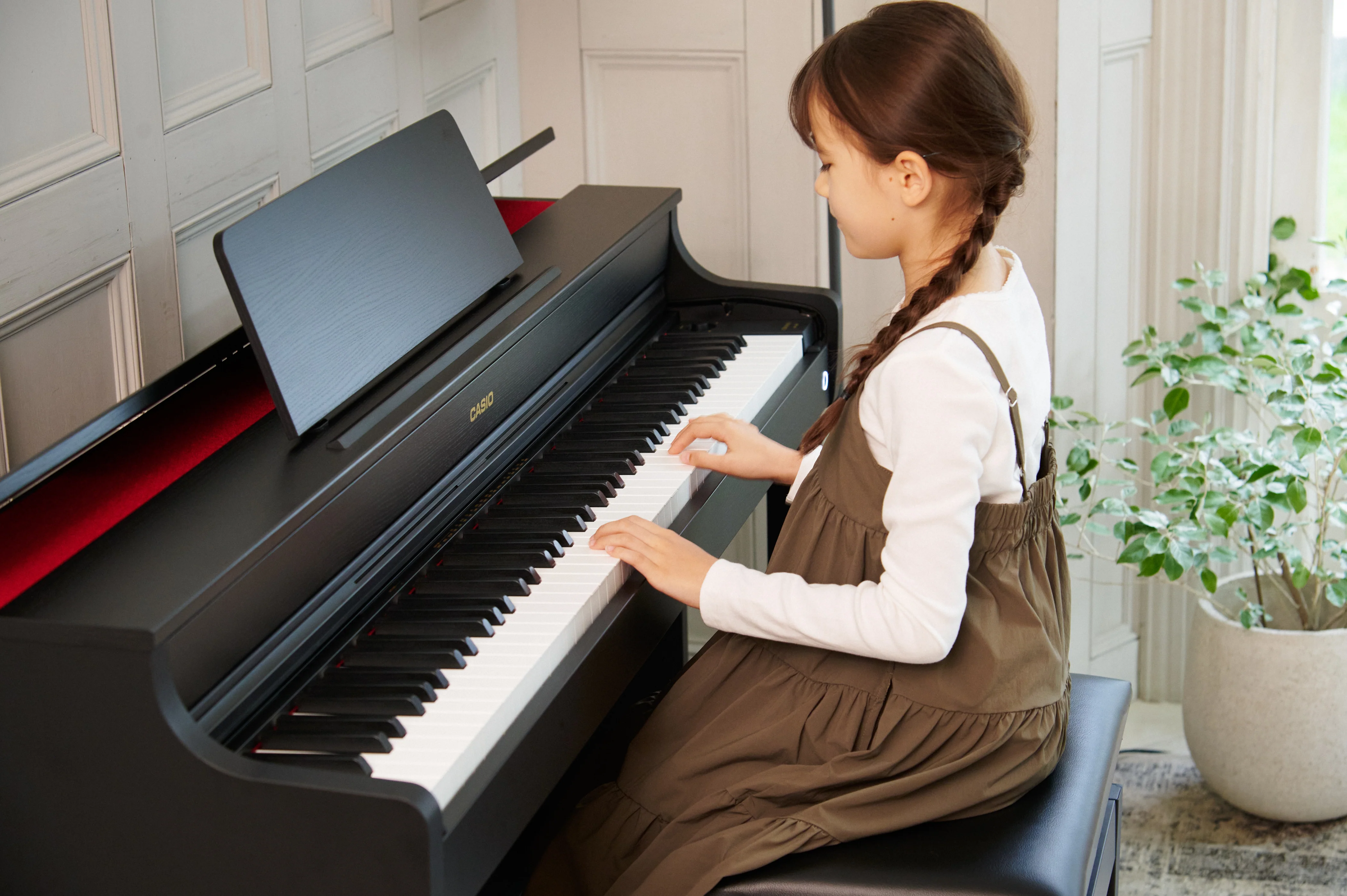 Casio AP300 Digital Piano; Black - Image 6