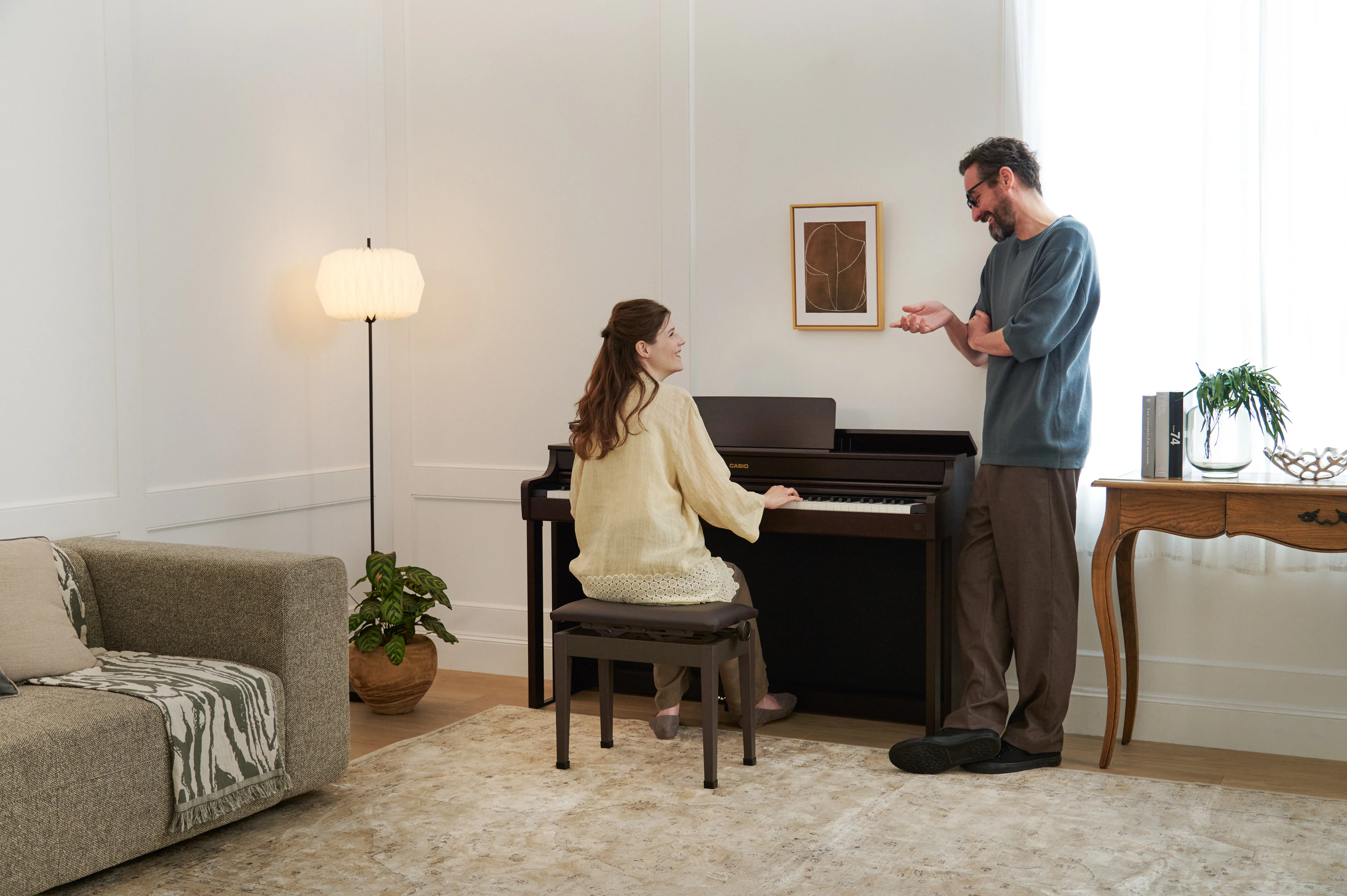 Casio AP300 Digital Piano Value Package; Brown - Image 6