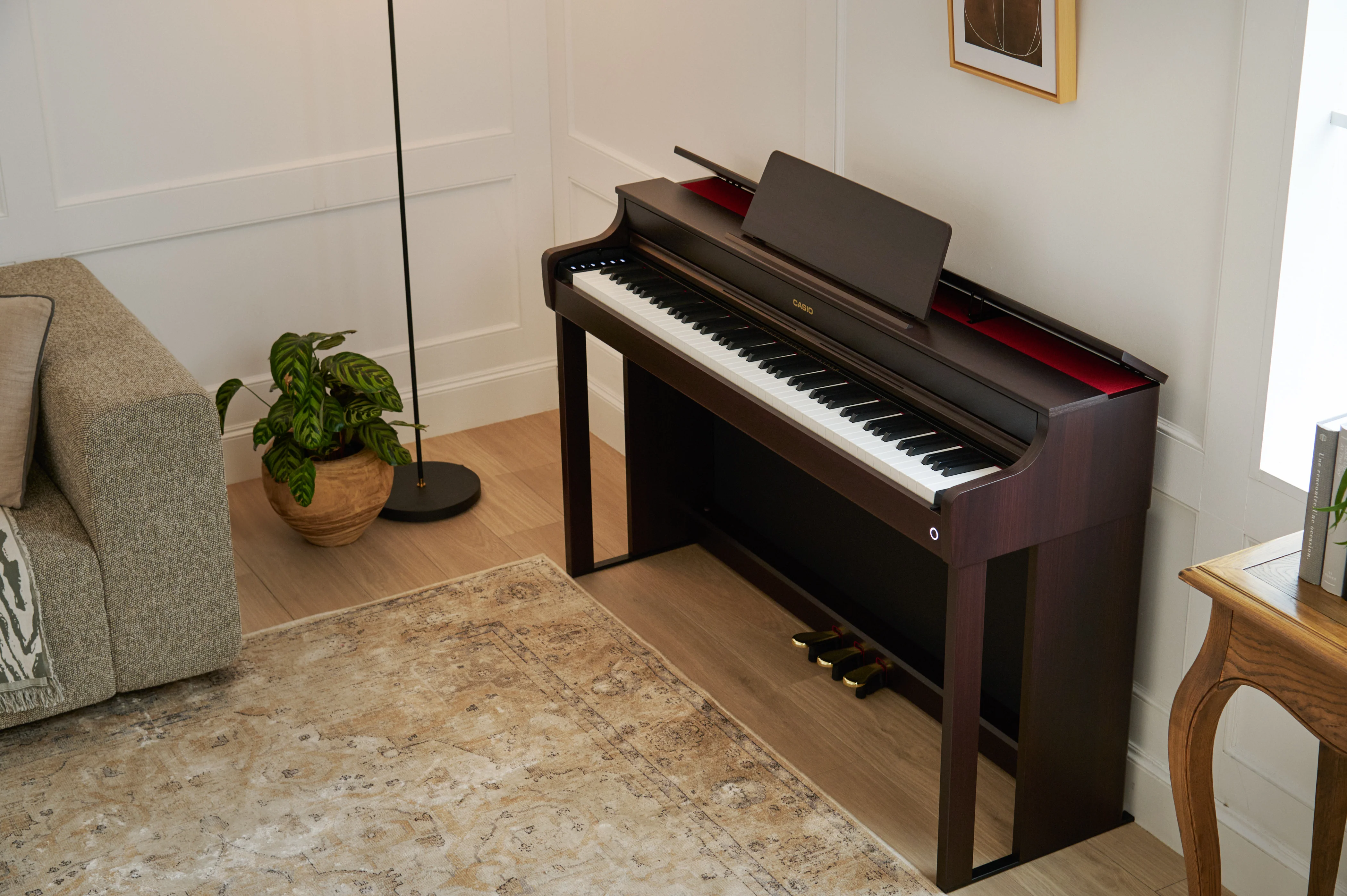 Casio AP300 Digital Piano Value Package; Brown - Image 8