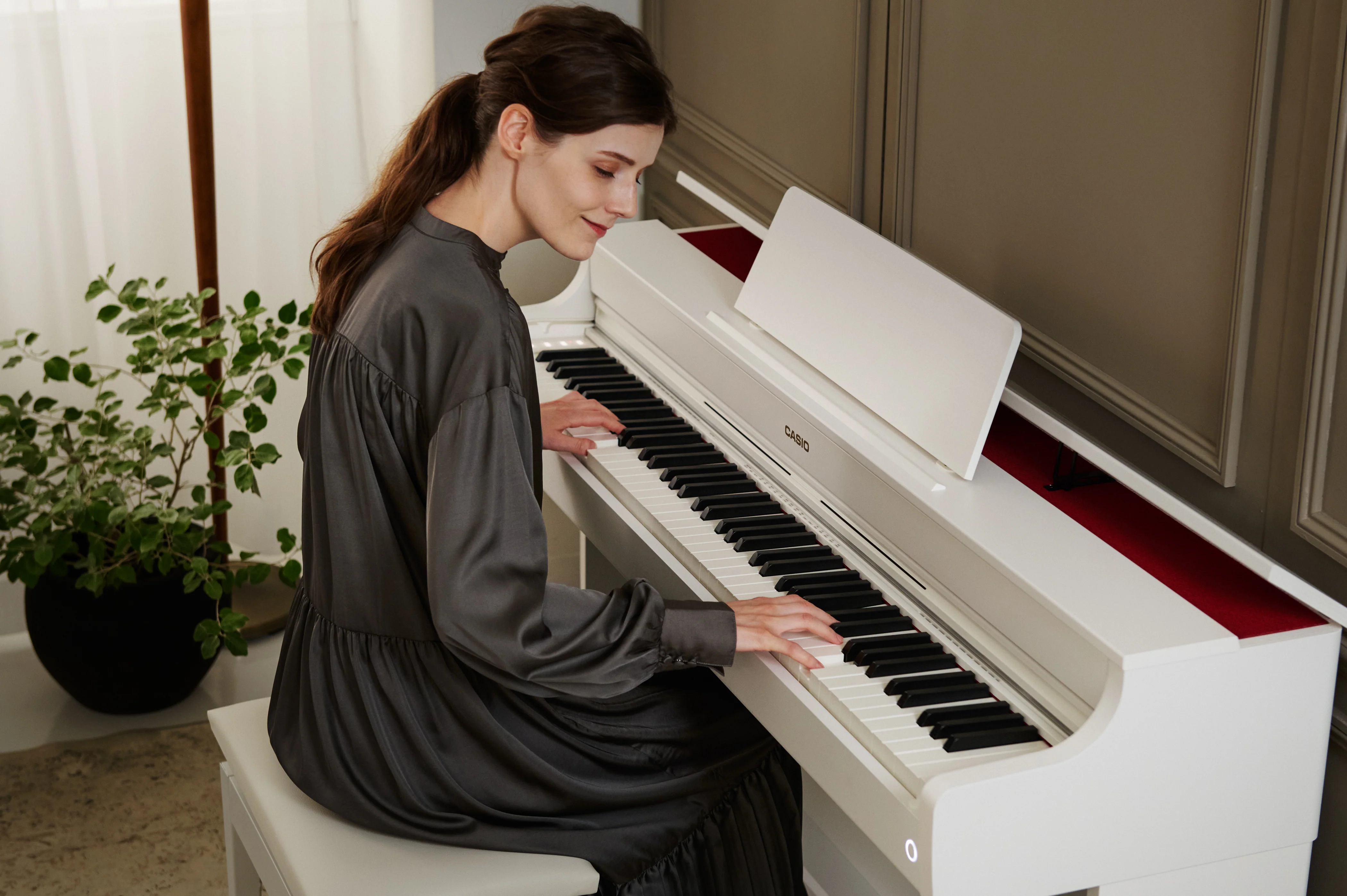Casio AP300 Digital Piano Value Package; White - Image 6