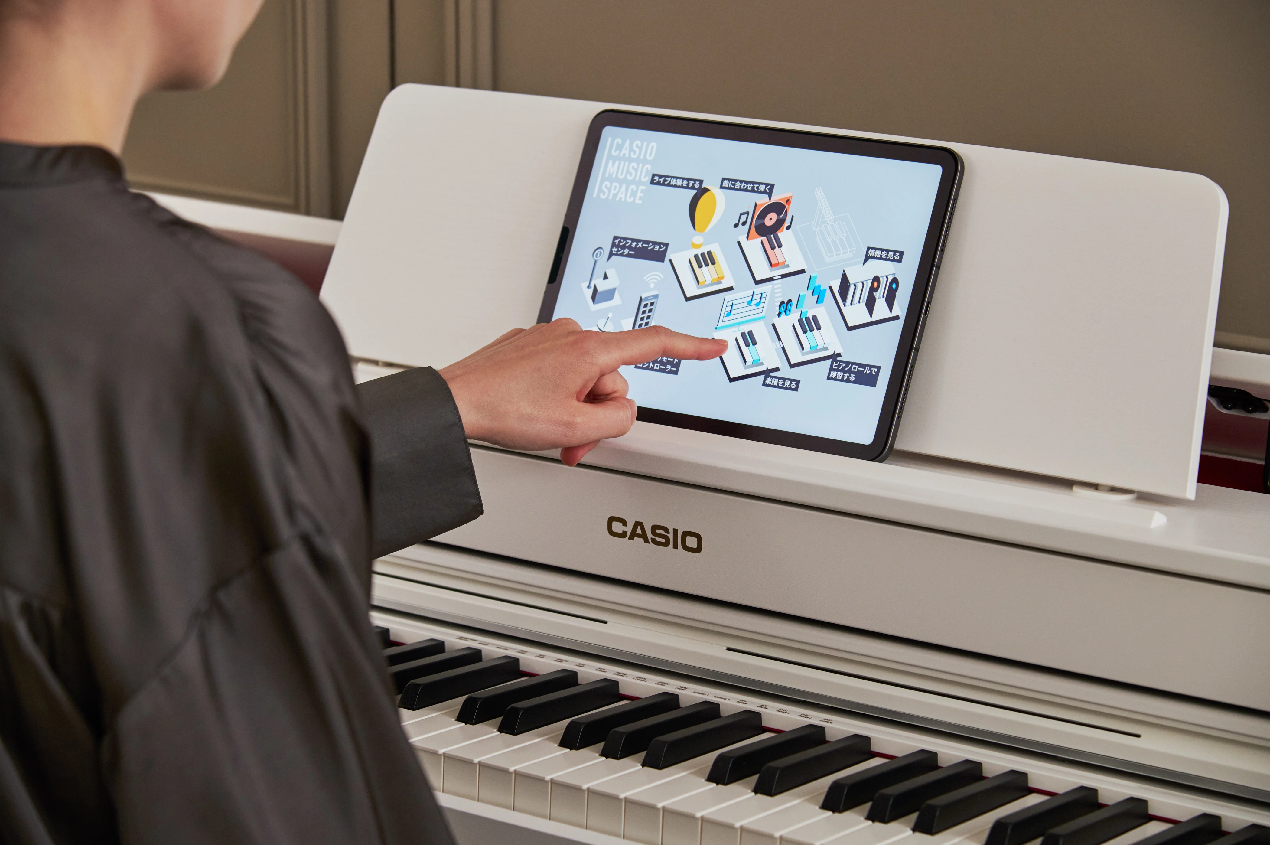 Casio AP300 Digital Piano Value Package; White - Image 8