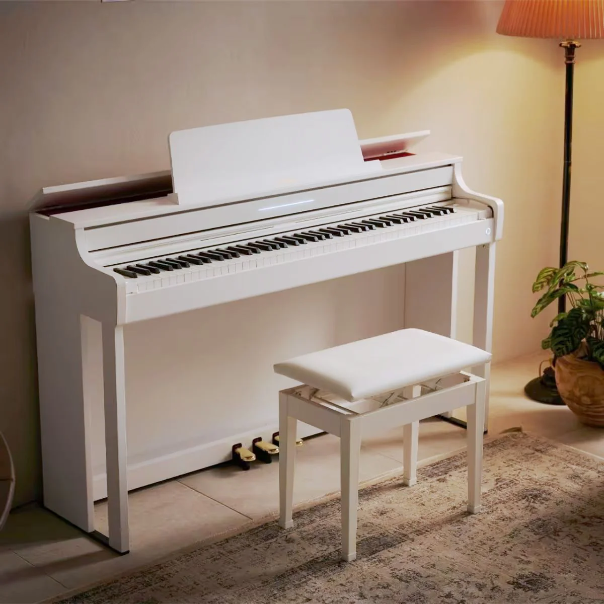 Casio AP550 Digital Piano Value Package; White - Image 2