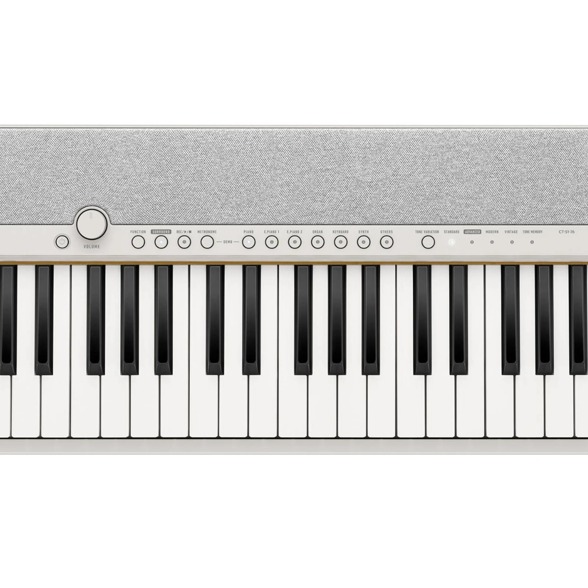 Casio CT-S1 76 Key White Portable Piano Value Package - Image 3