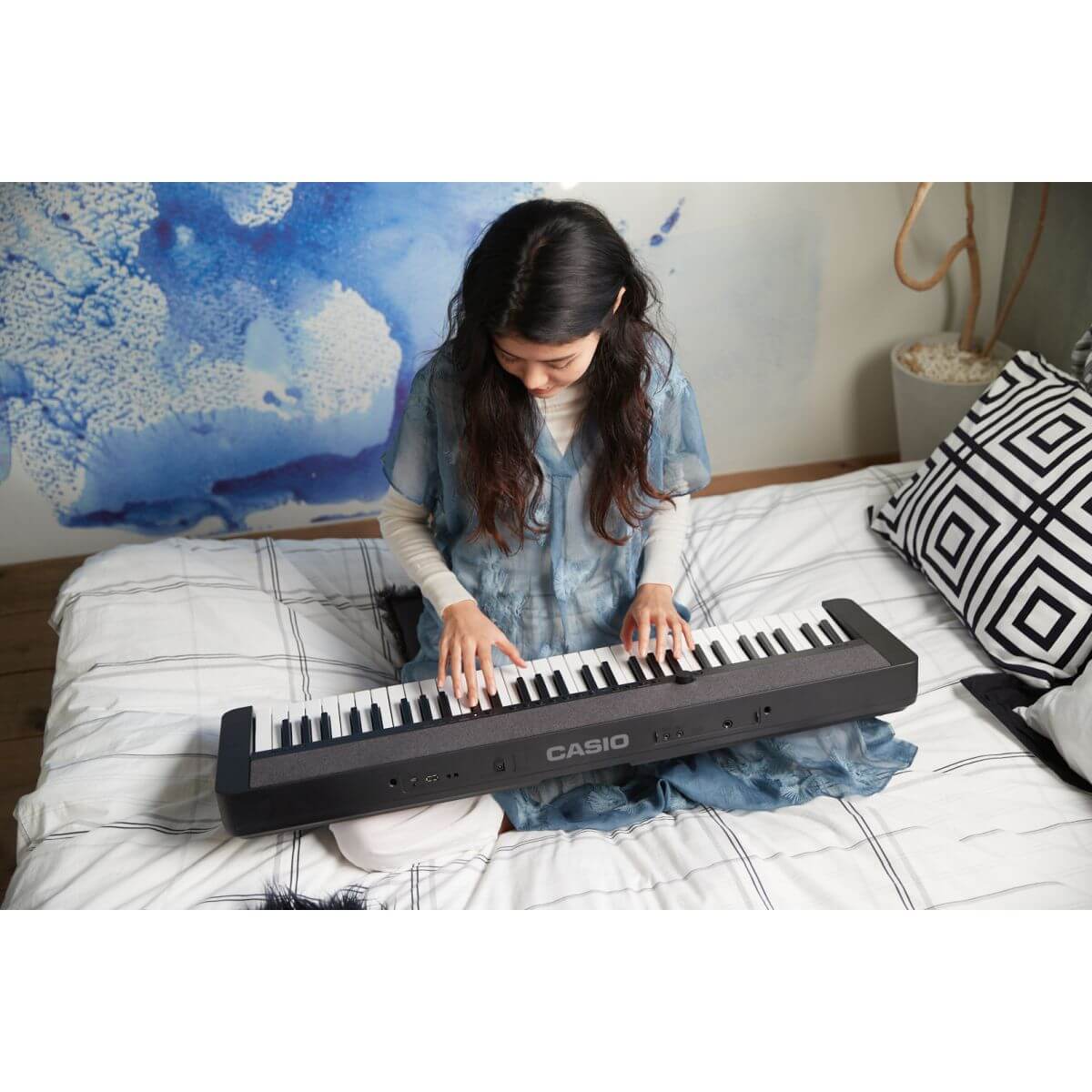 Casio CT-S1 Portable Piano Keyboard; Black - Image 8