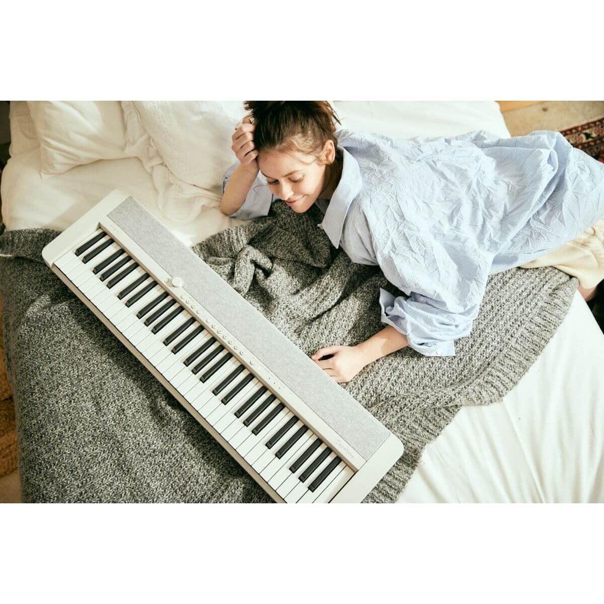Casio CT-S1 Digital Piano; White Value Package - Image 15