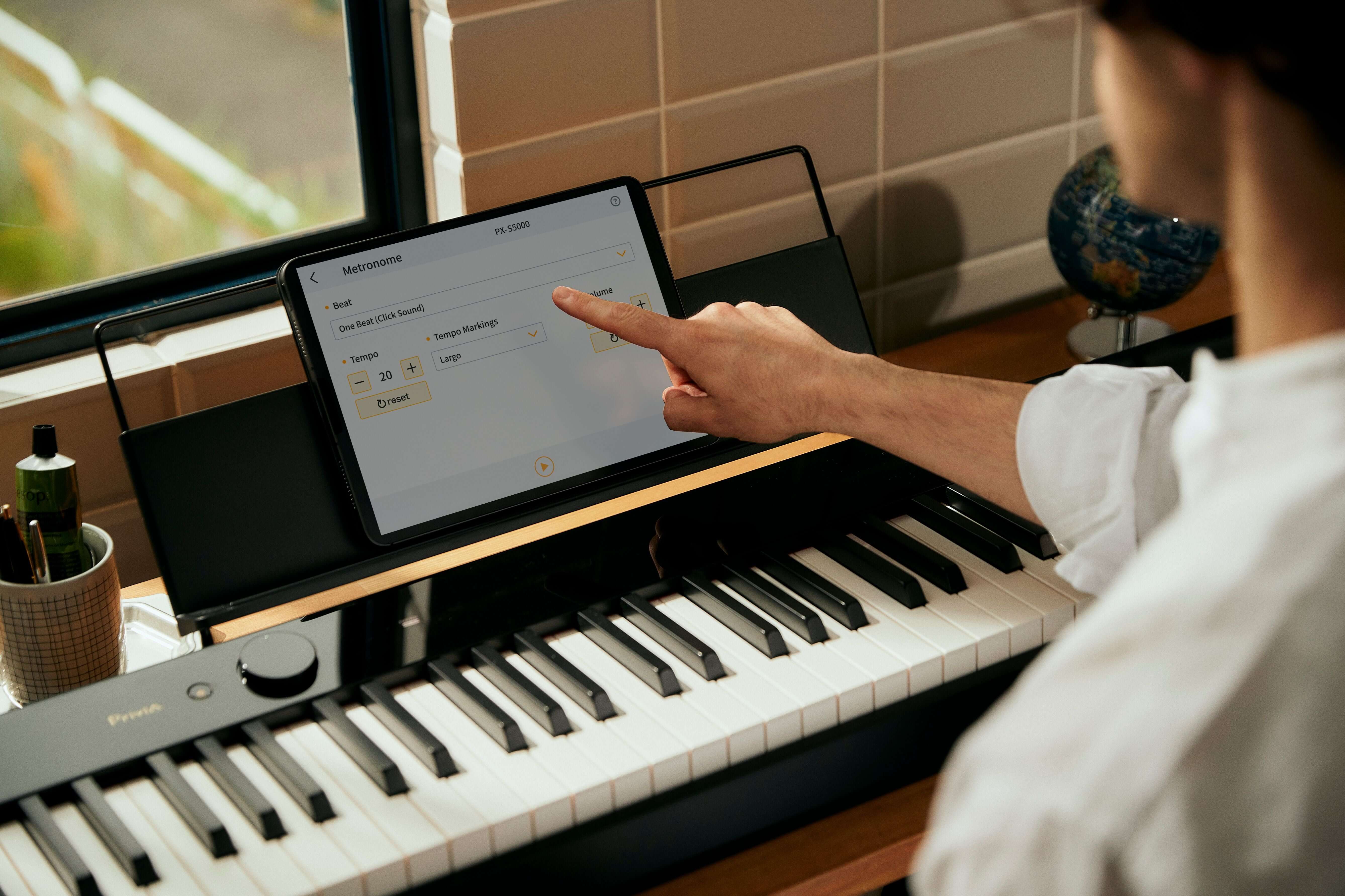 Casio PX-S5000 Digital PIano; Black - Image 5
