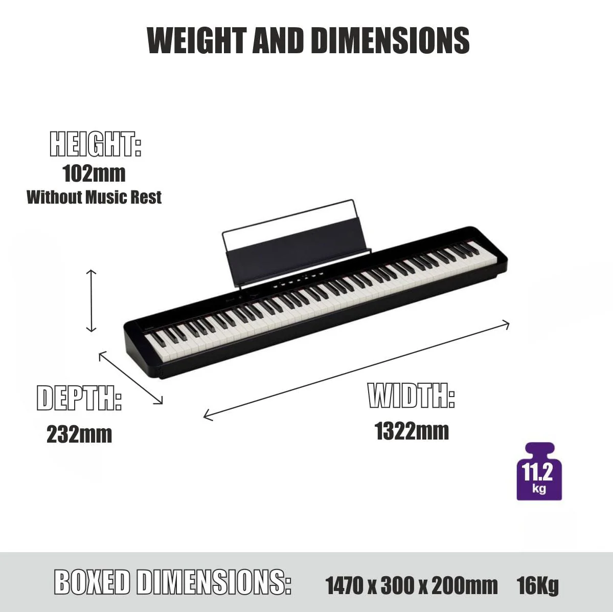 Casio PX-S3100 Digital Piano - Image 4