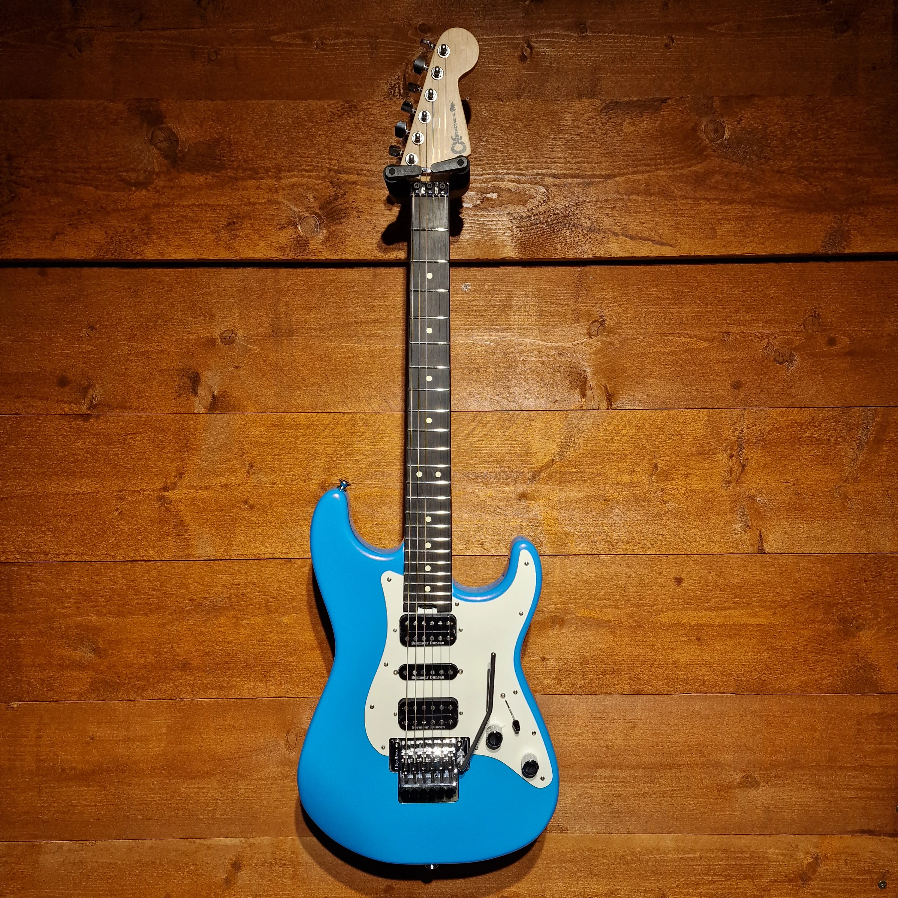 Charvel Pro-Mod So-Cal Style 1 HSH FR: Robin's Egg Blue: Serial No: MC210538 | Second Hand - Image 2