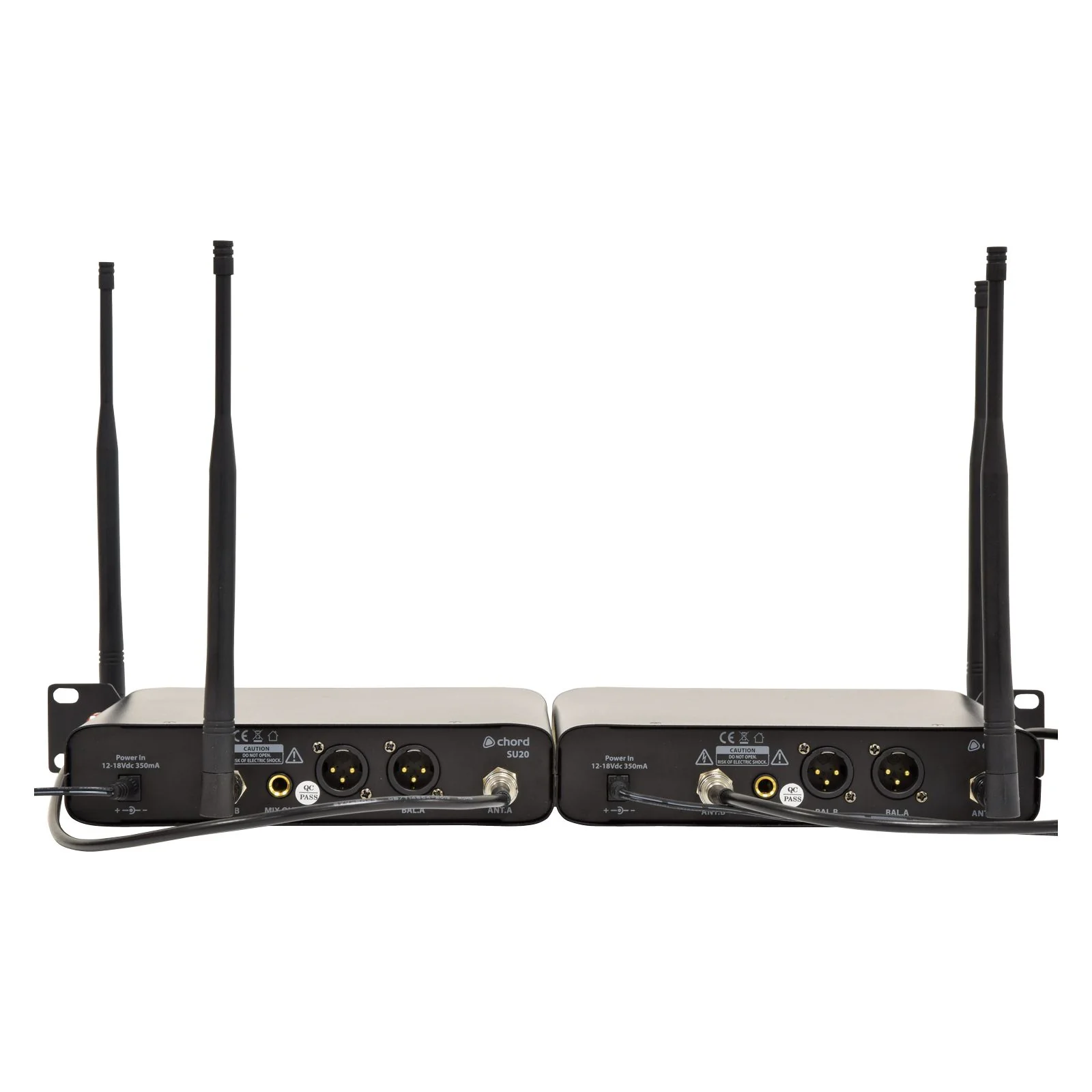 Chord UHF Wireless Microphone System; Dual Handheld / Headset - Image 4