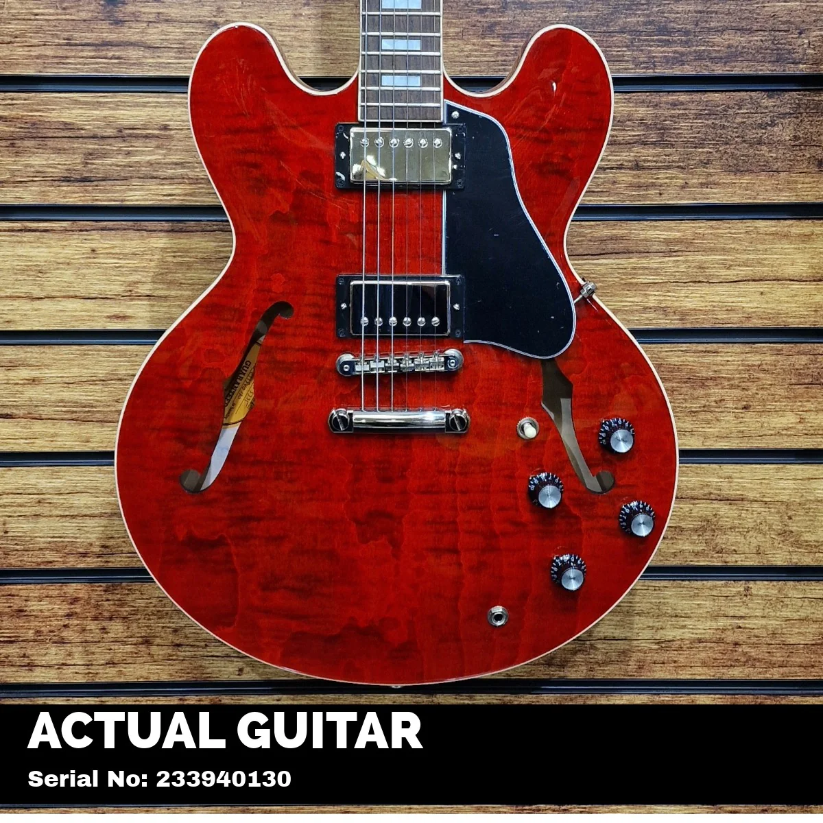 Gibson ES-335 Figured; 60s Cherry - Image 2