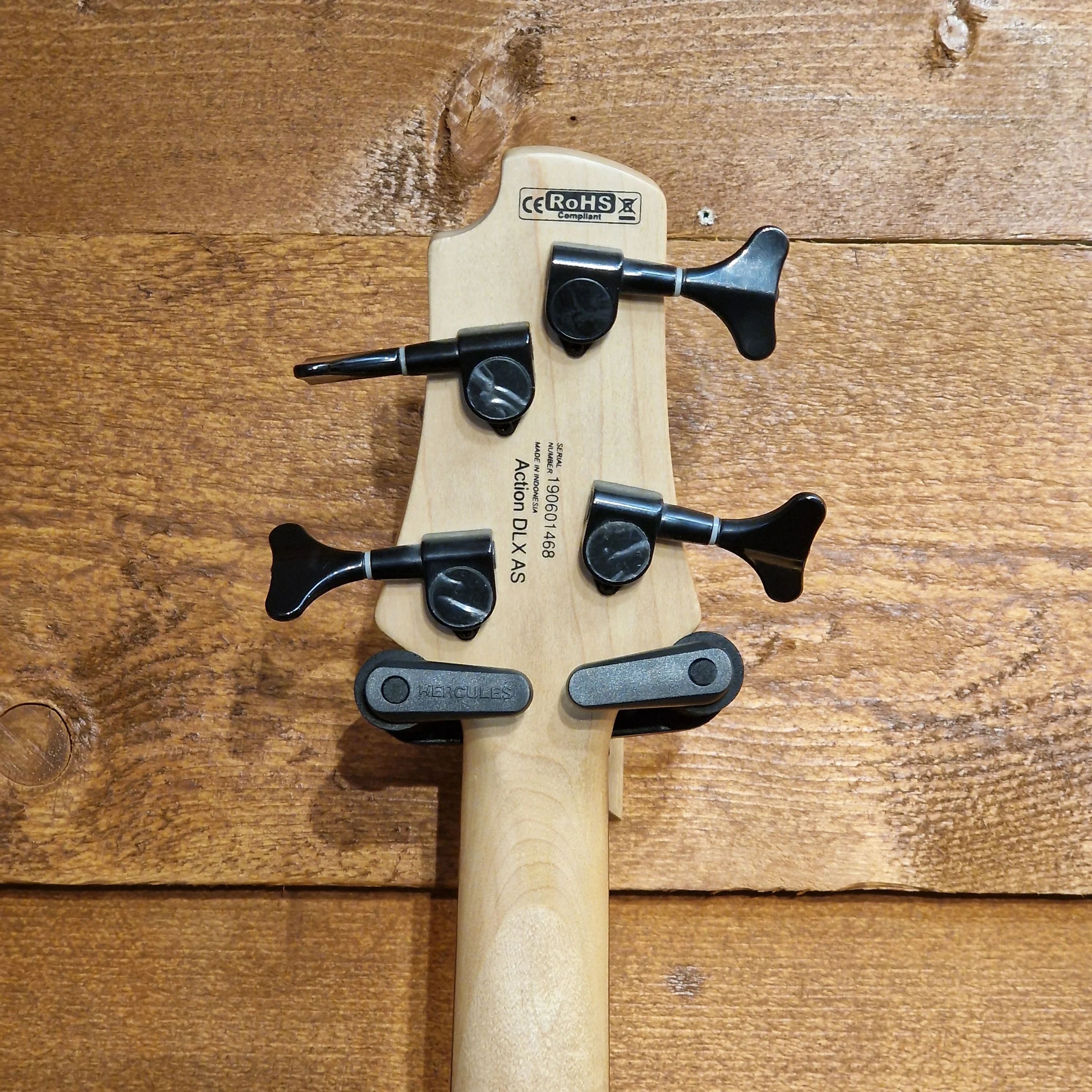 Cort Action Deluxe AS Bass Guitar; Natural Satin: Serial No: 190601468 | Second Hand - Image 6