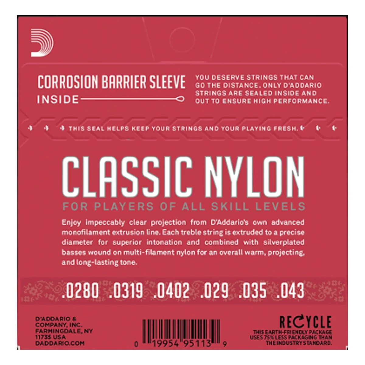 Daddario EJ27N Nylon String set - Image 2