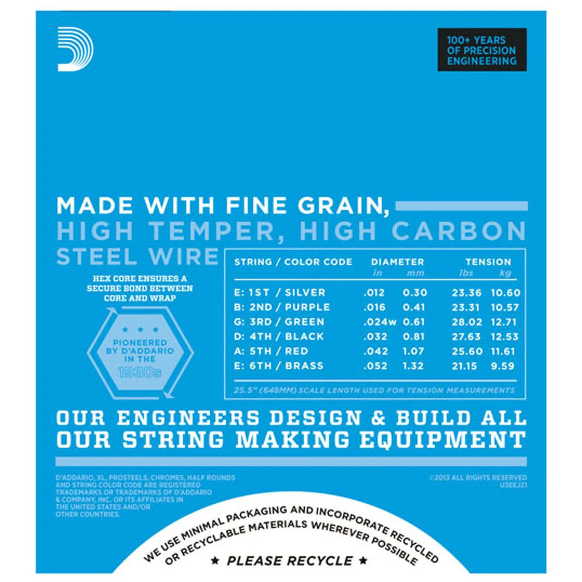 Daddario EXL120 Electric Guitar String Set - Image 2