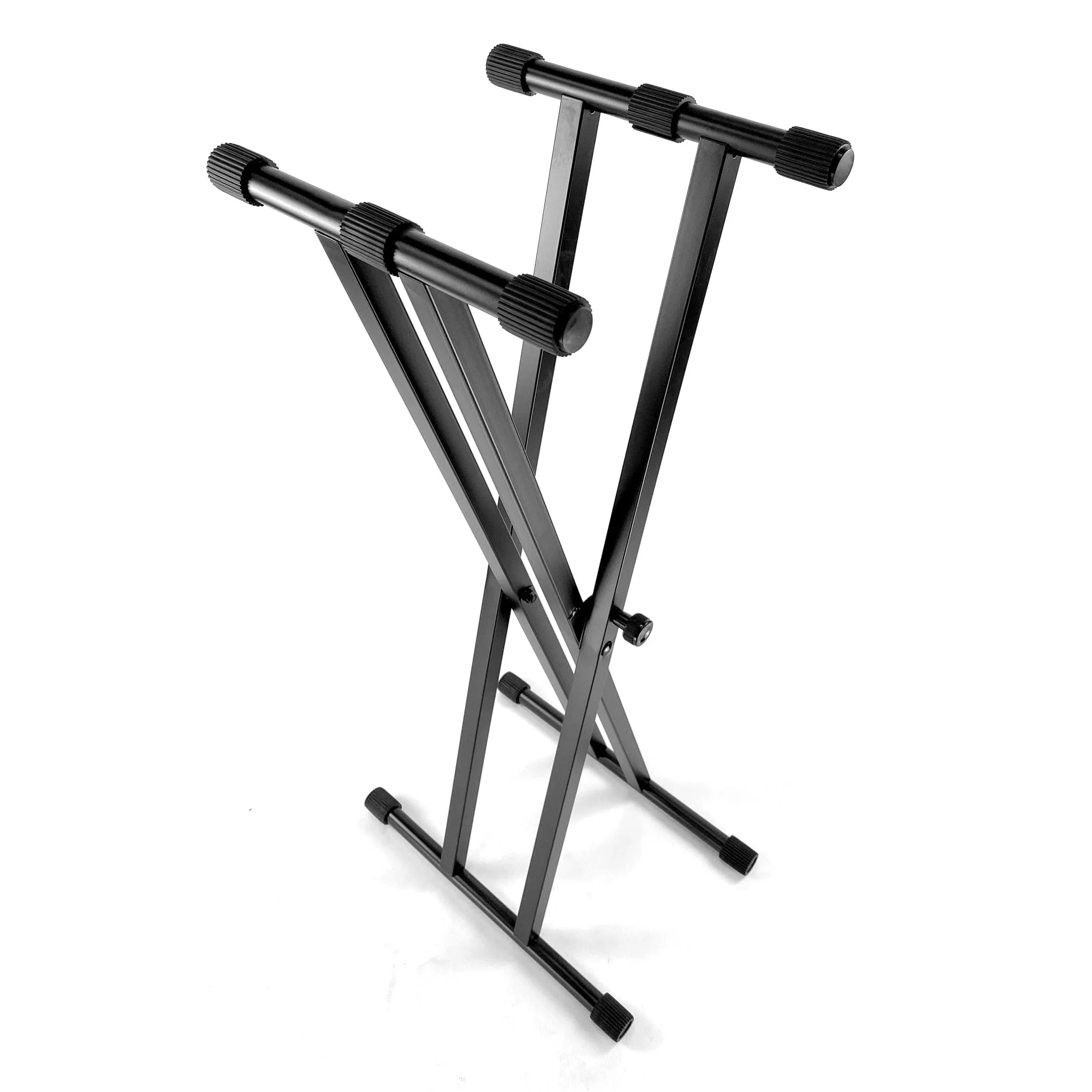 Deluxe Welded Double Braced Keyboard X Stand & Bench Bundle - Image 9