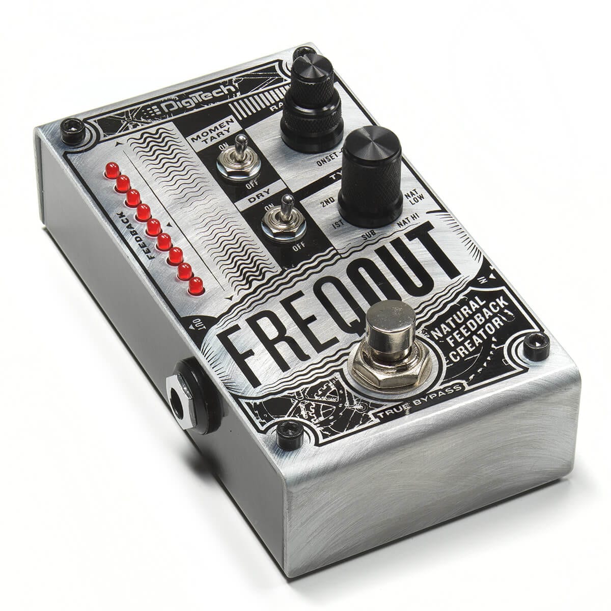 Digitech Freqout Feedback Creator Effects Pedal | With FREE Pedal Topper - Image 3