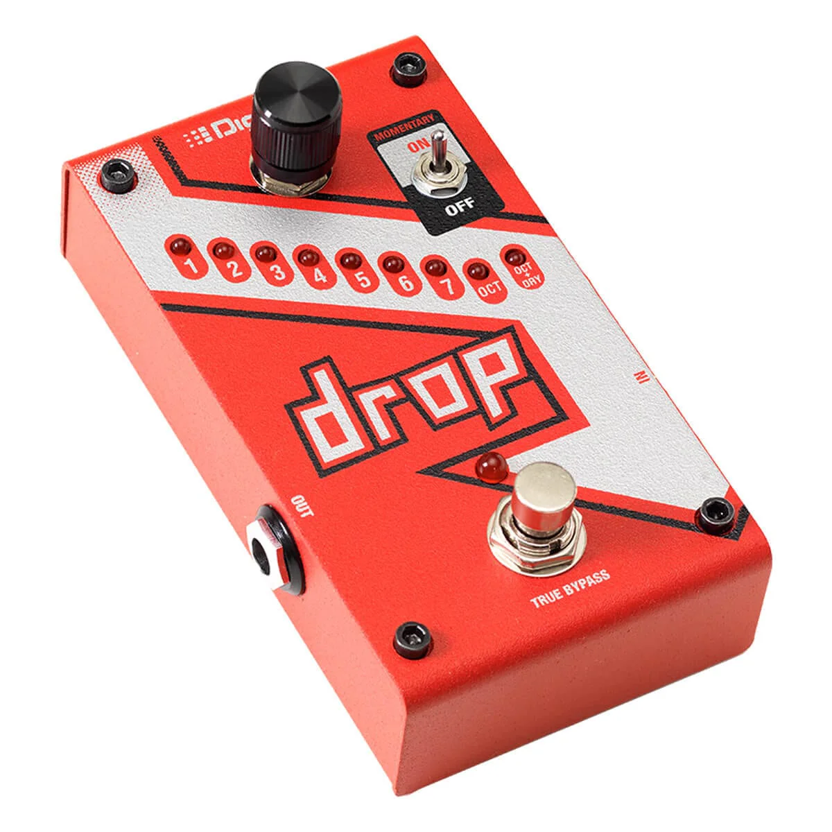 Digitech The Drop Detune Effects Pedal | With FREE Pedal Topper - Image 4