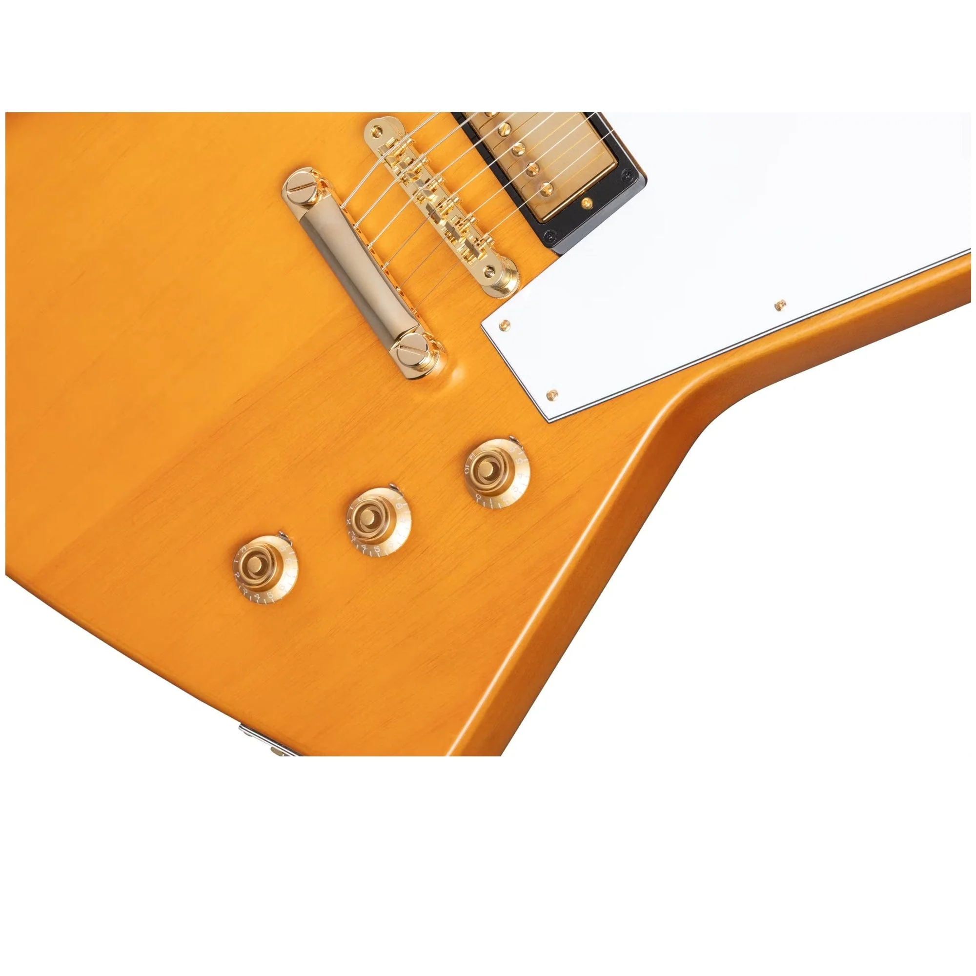 Epiphone 1958 Korina Explorer (Incl. Hard Case); Aged Natural - Image 6