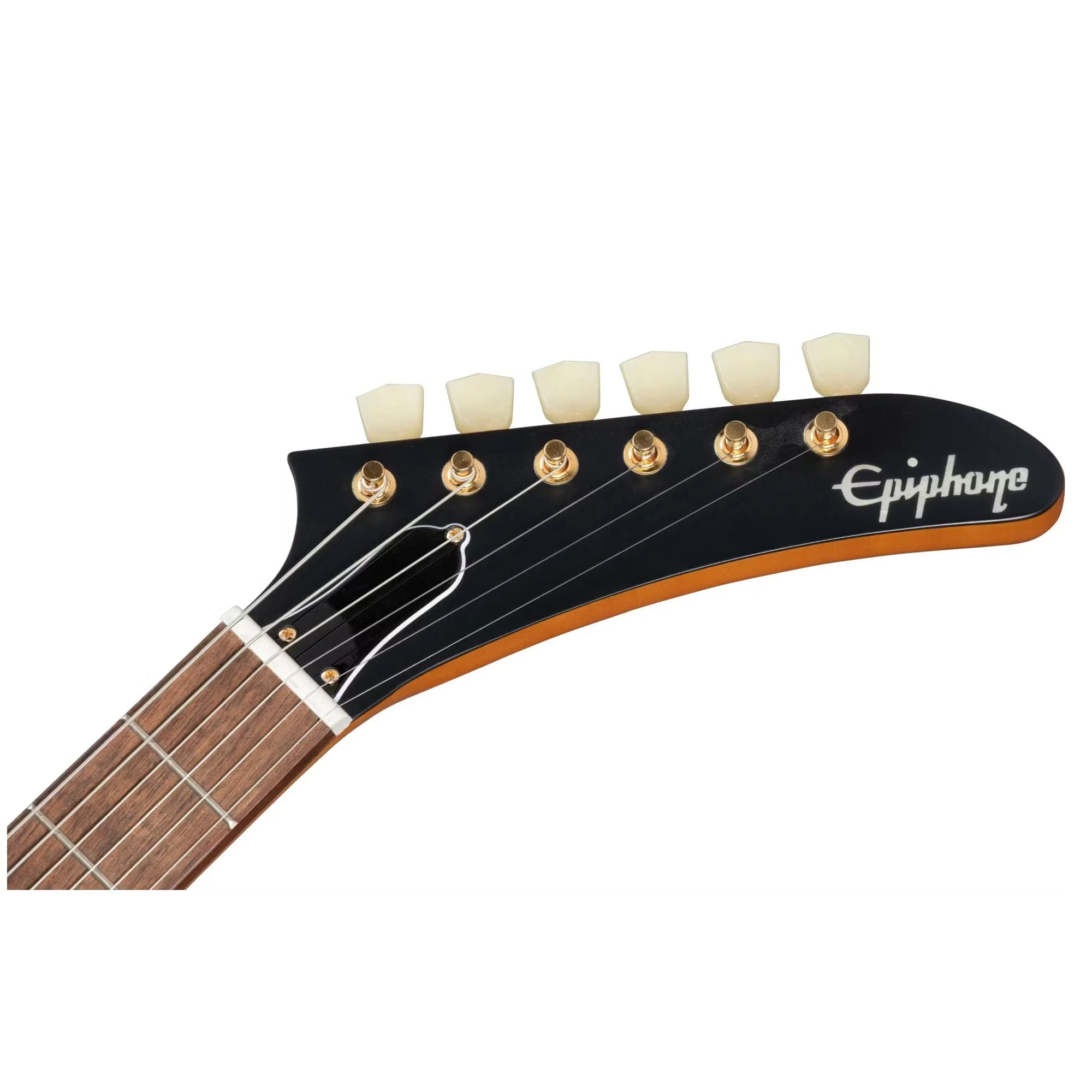 Epiphone 1958 Korina Explorer (Incl. Hard Case); Aged Natural - Image 8