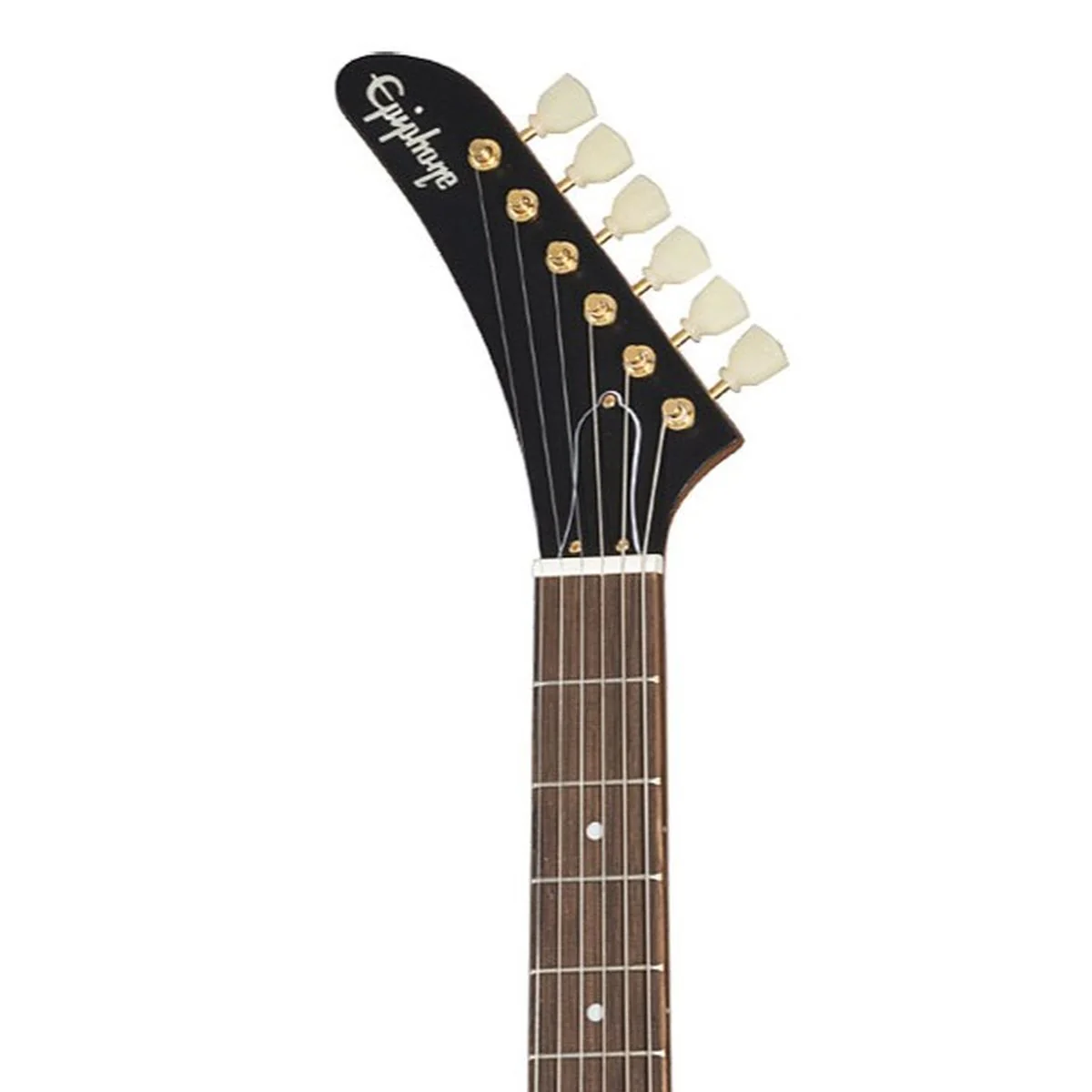 Epiphone 1958 Korina Explorer Left Handed, Aged Natural - Image 5