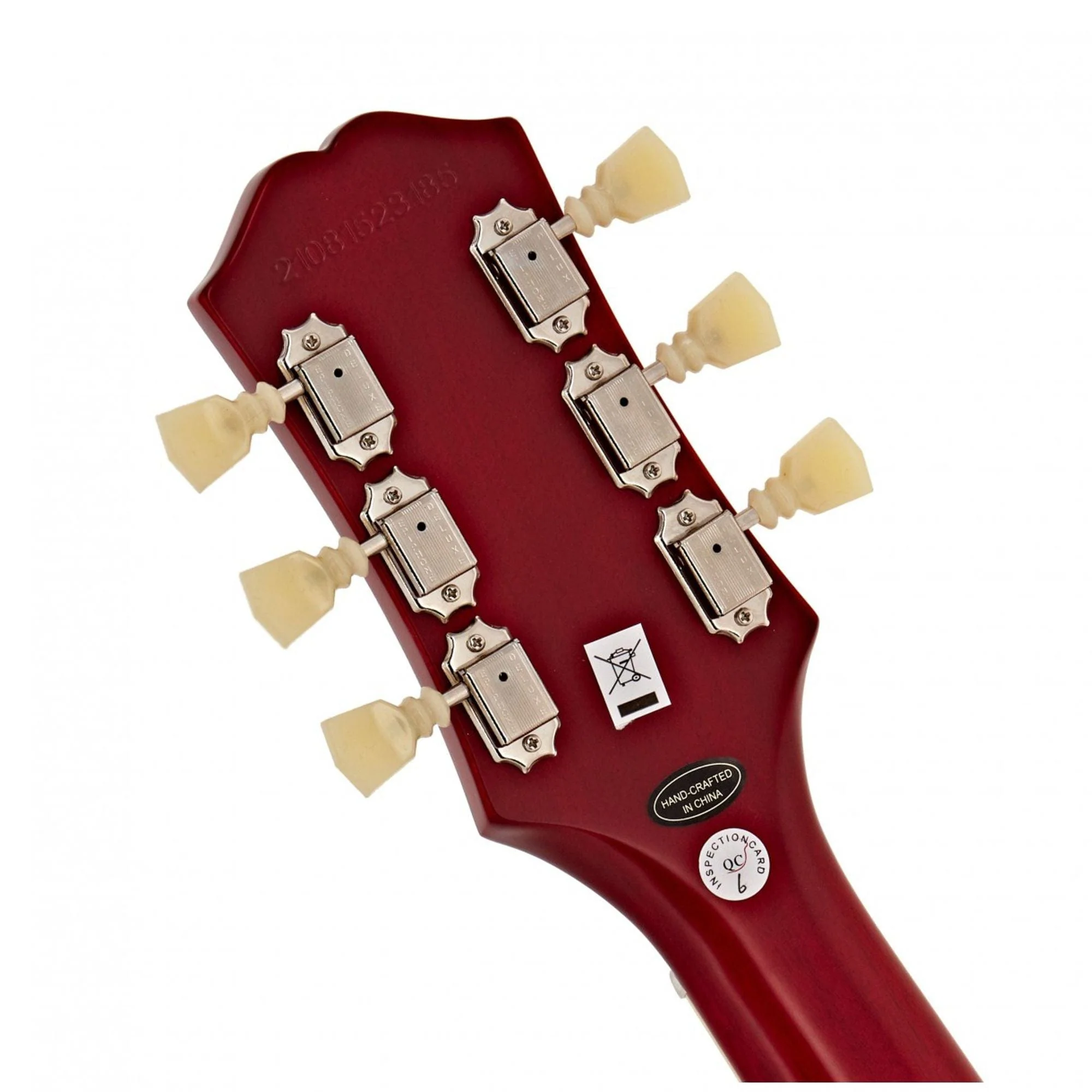 Epiphone 1961 Les Paul SG Standard (Incl. Hard Case); Aged 60s Cherry - Image 10