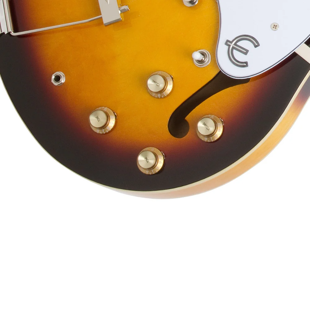 Epiphone Casino Vintage Sunburst Guitar - Image 5