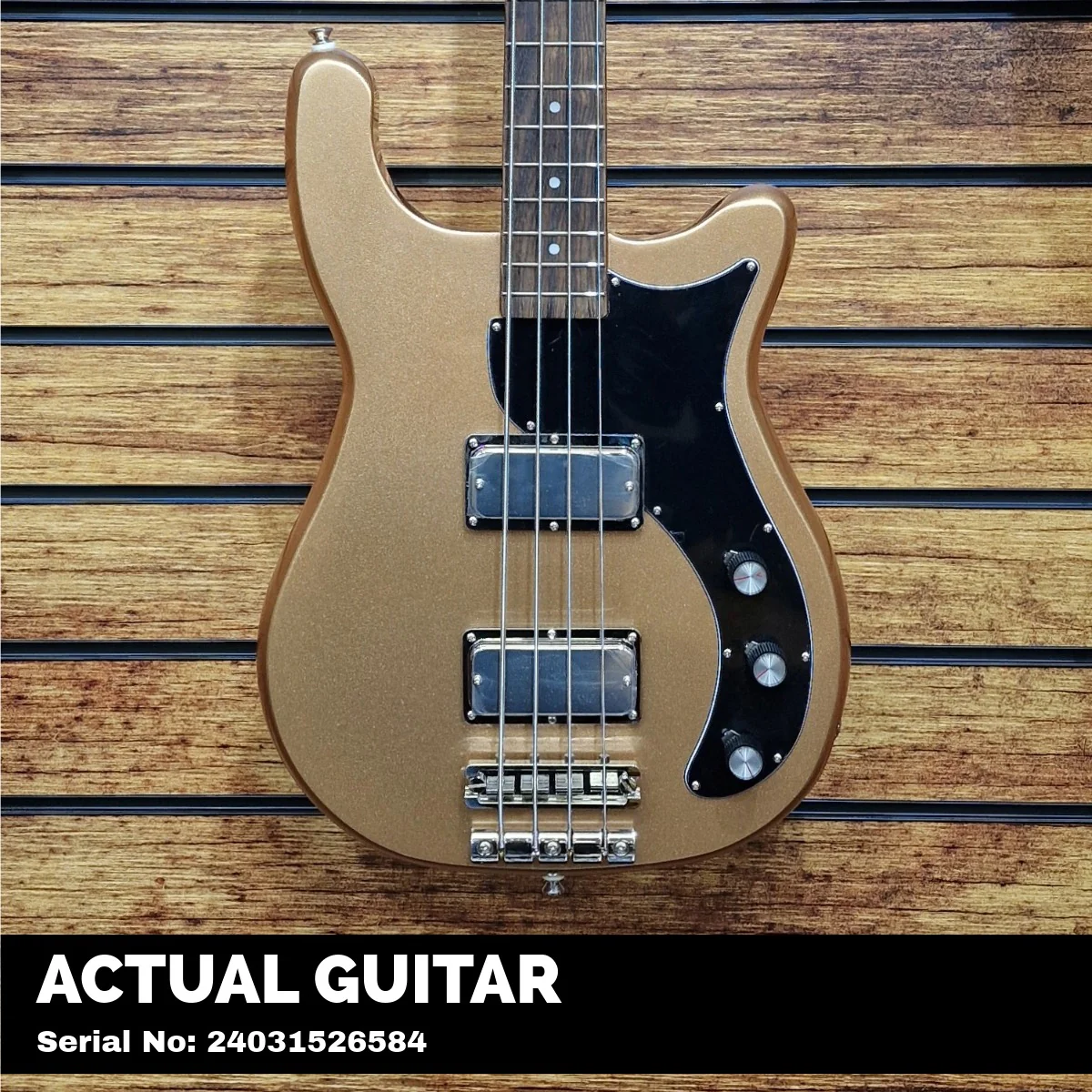Epiphone Embassy Bass; Smoked Almond Metallic - Image 2