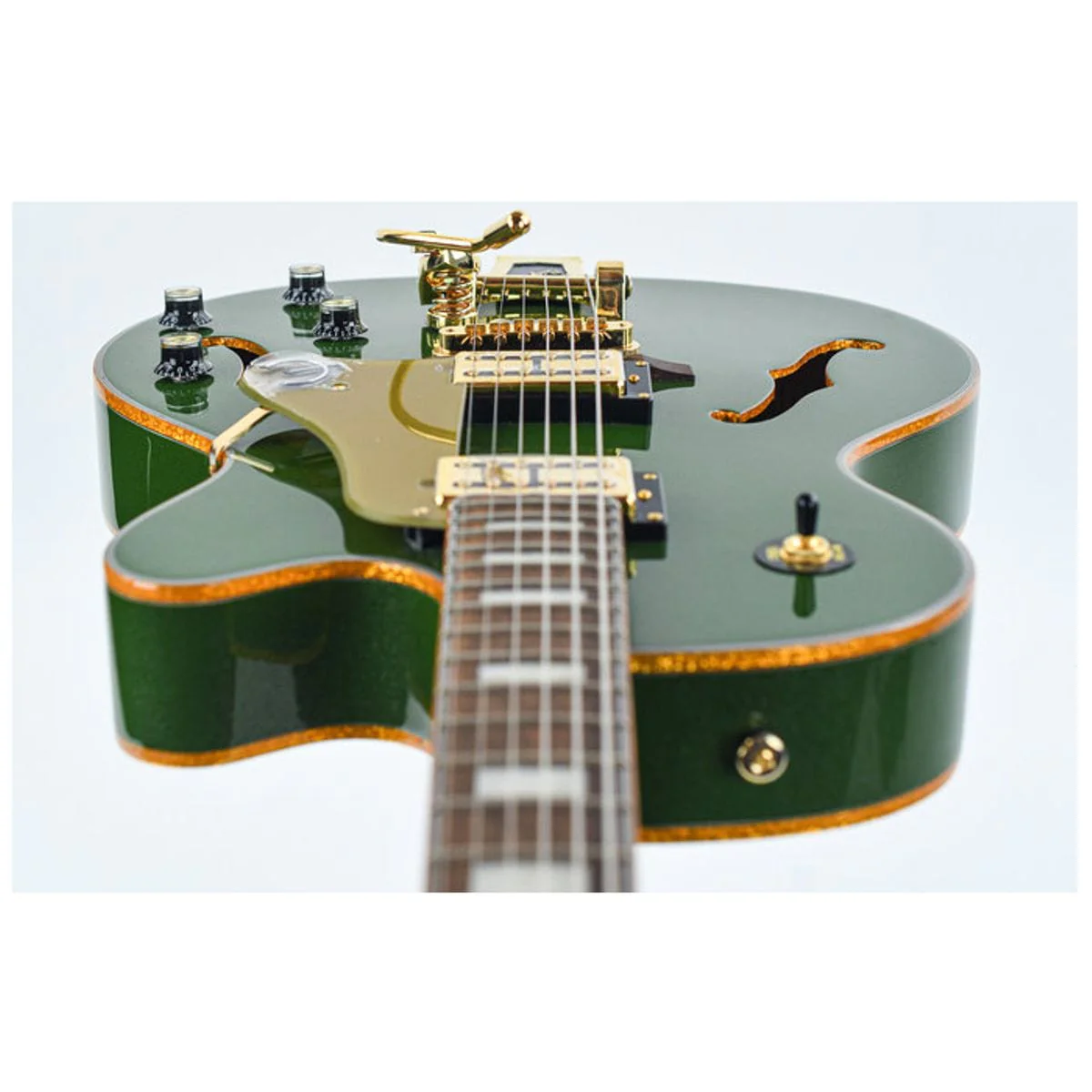 Epiphone Emperor Swingster; Forest Green Metallic - Image 8