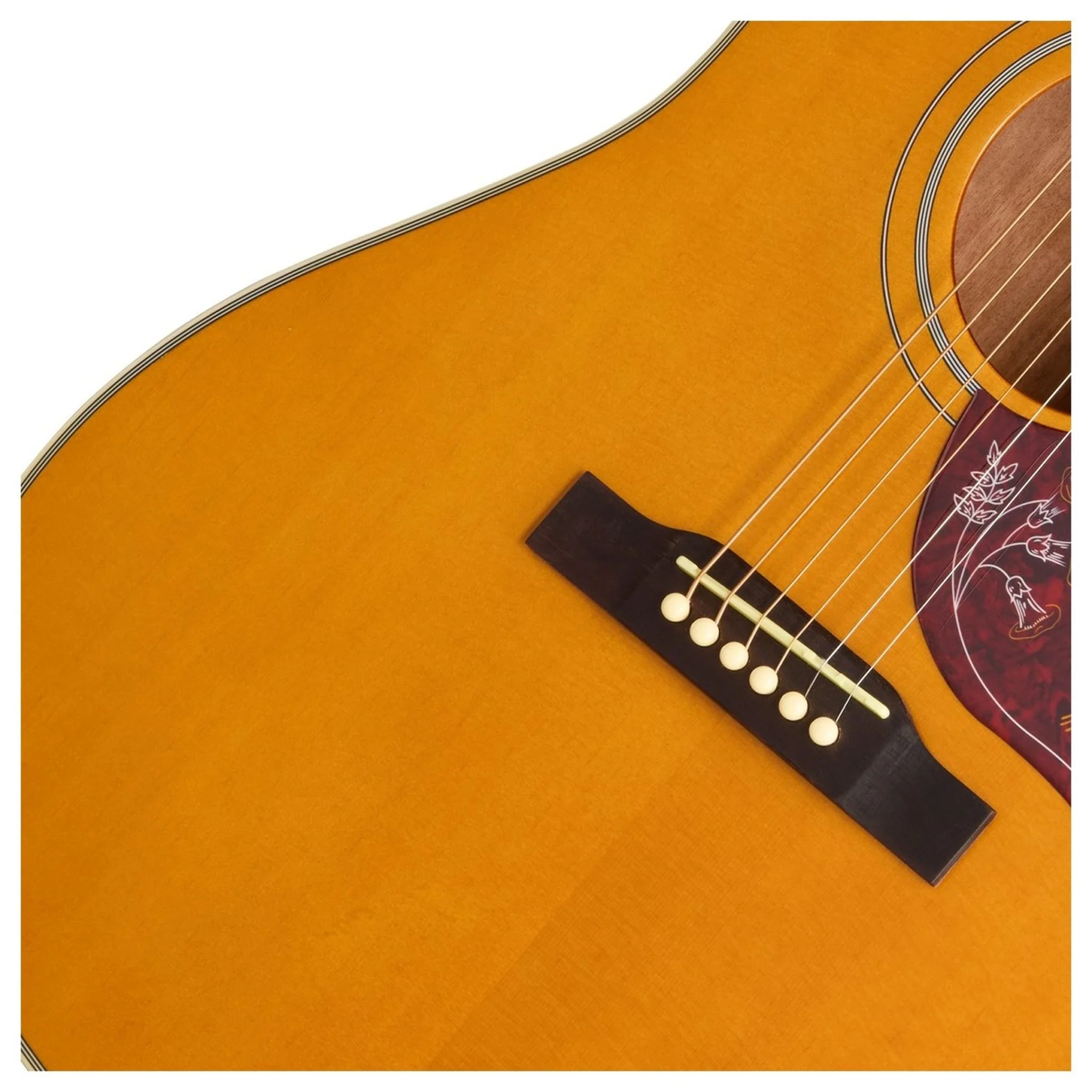 Epiphone Hummingbird Studio EC Electro Acoustic Guitar; Natural - Image 4