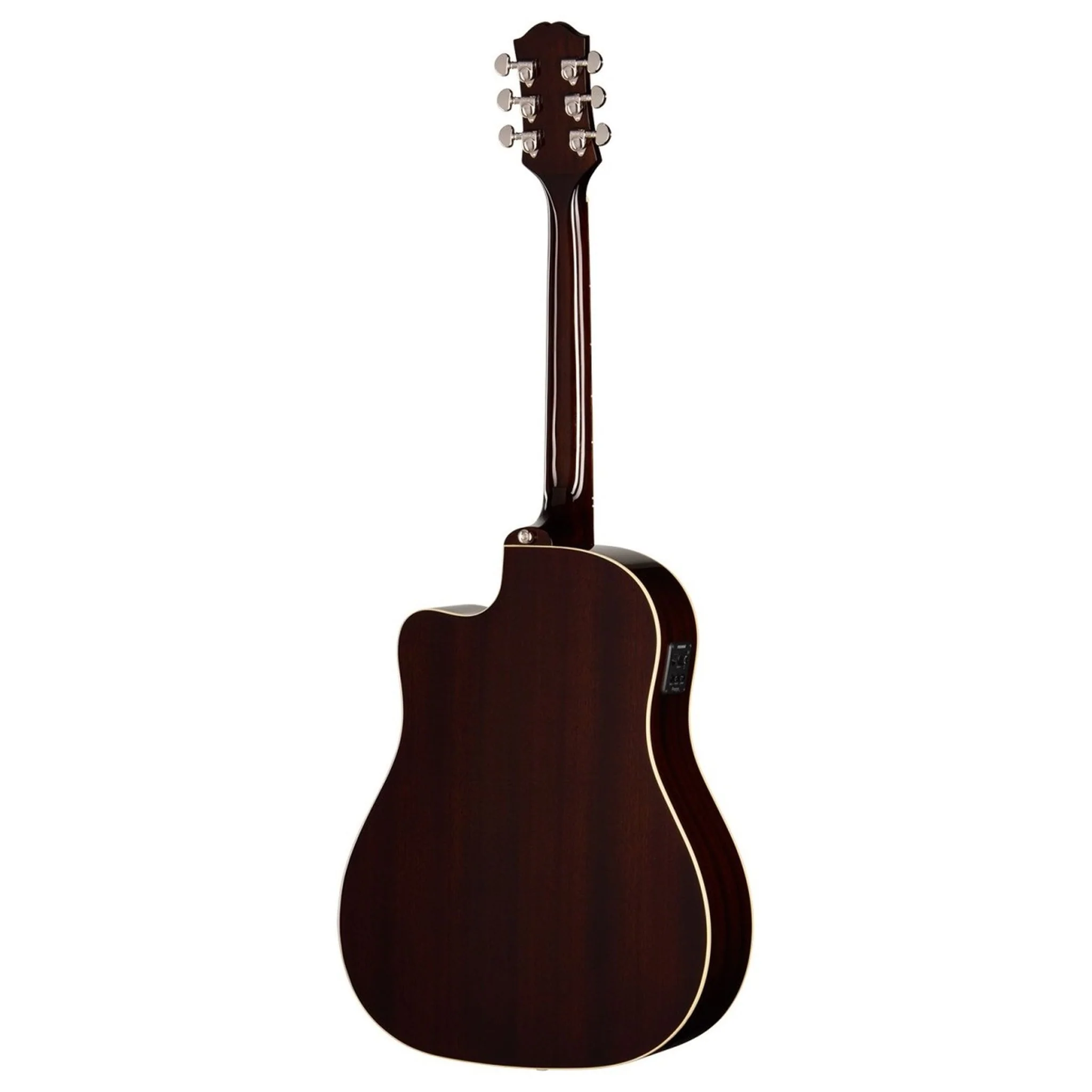 Epiphone J-45 Studio EC Electro Acoustic Guitar; Vintage Sunburst - Image 6