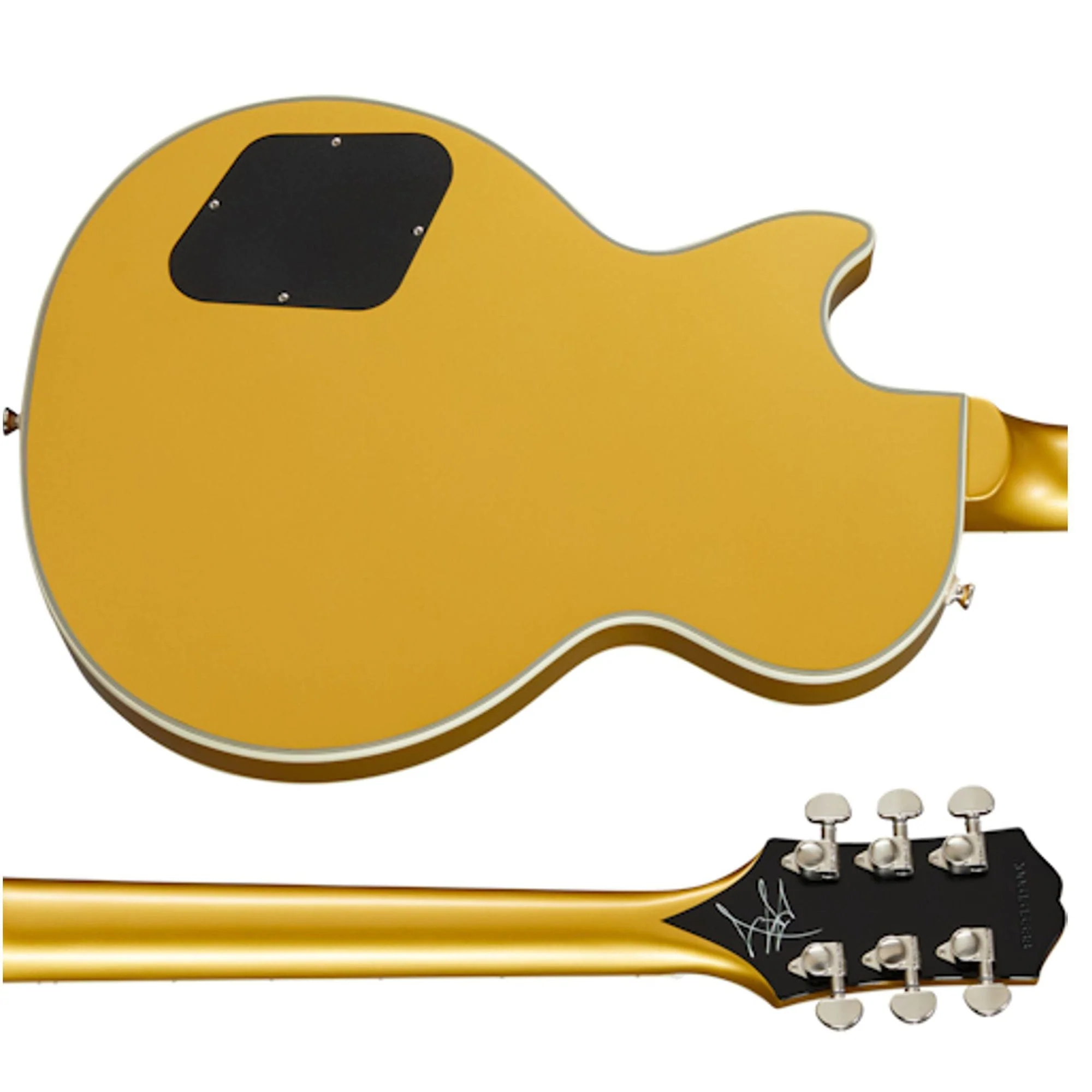 Epiphone Jared James Nichols Gold Glory Les Paul Custom Guitar inc Case - Image 5