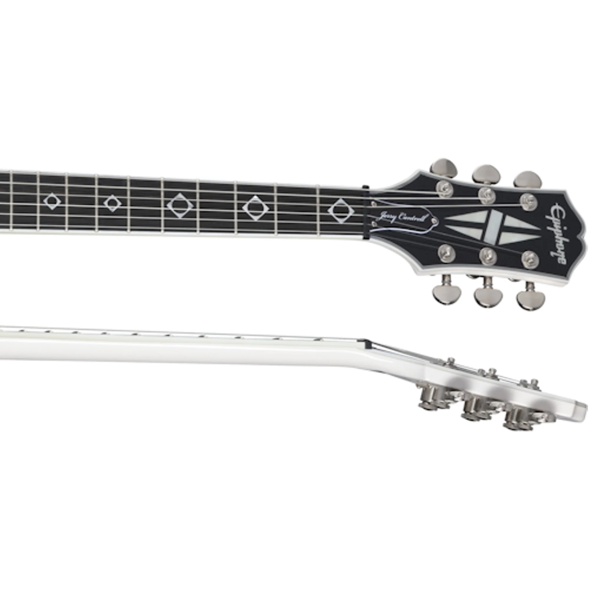 Epiphone Jerry Cantrell Les Paul Custom Prophecy; Bone White - Image 5