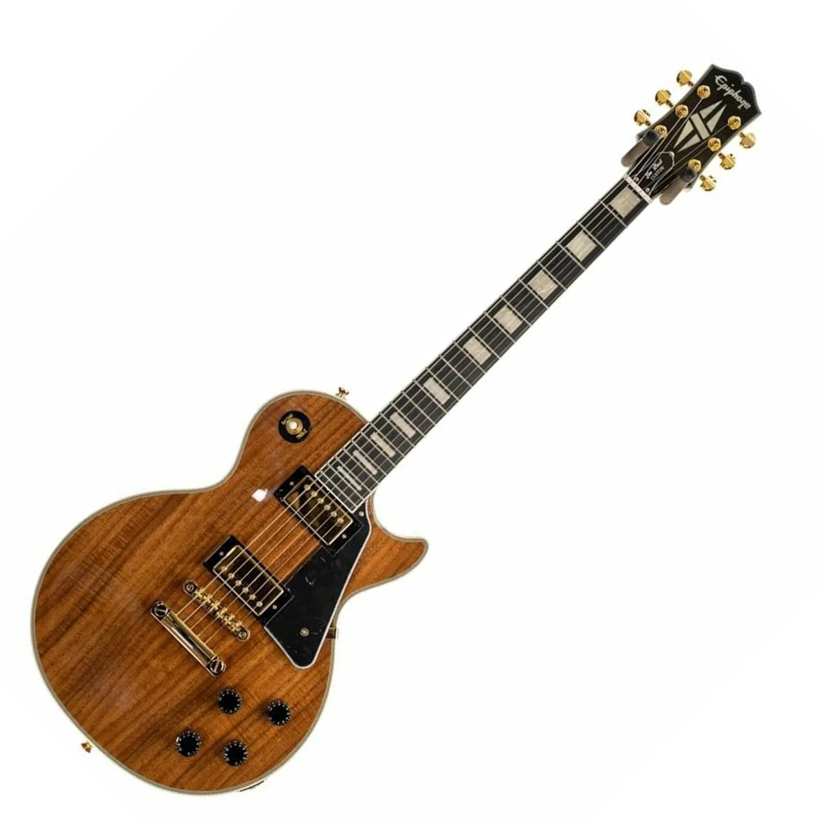 Epiphone Les Paul Custom Koa Electric Guitar - Image 2
