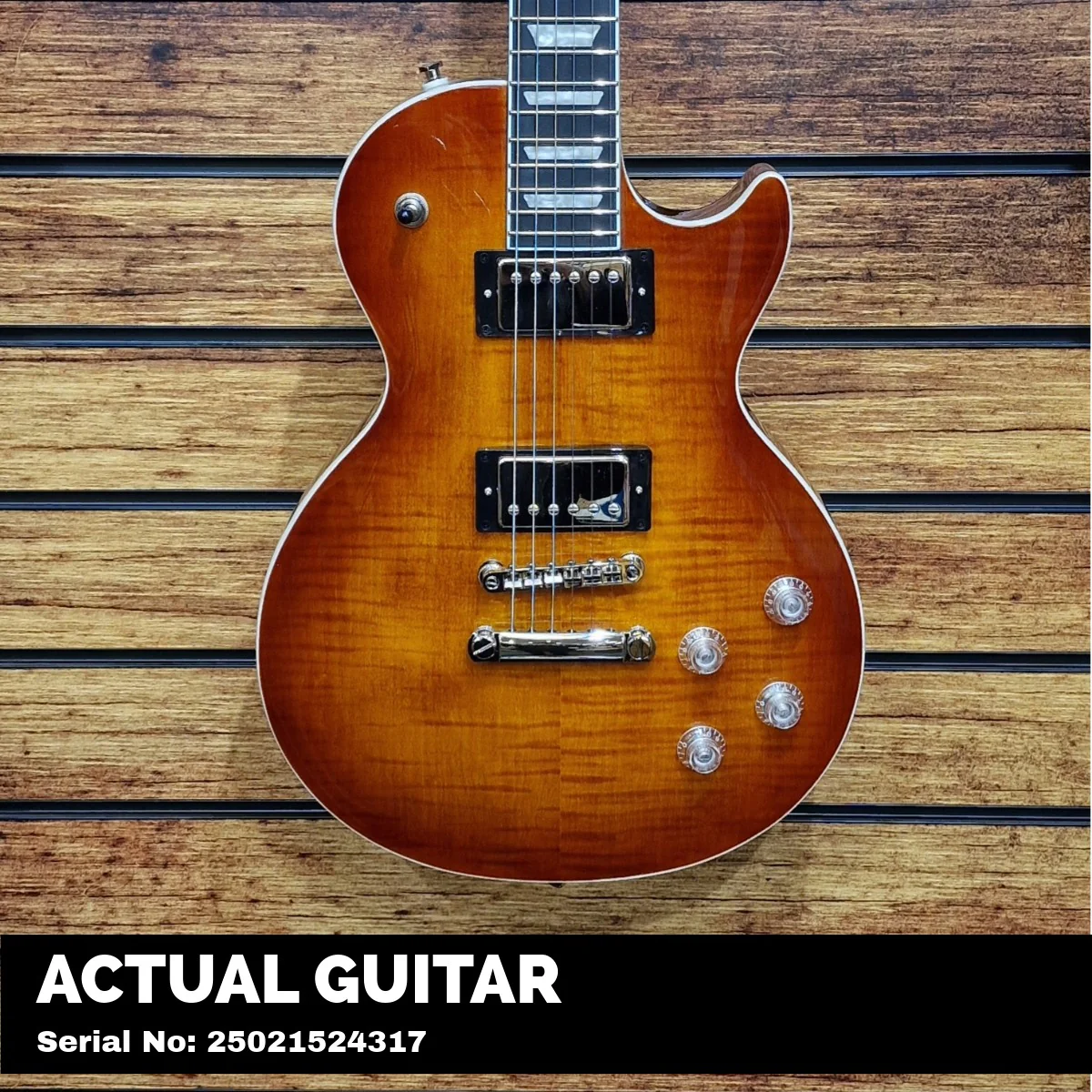 Epiphone Les Paul Modern Figured (Incl. Premium Gig Bag); Mojave Burst - Image 2