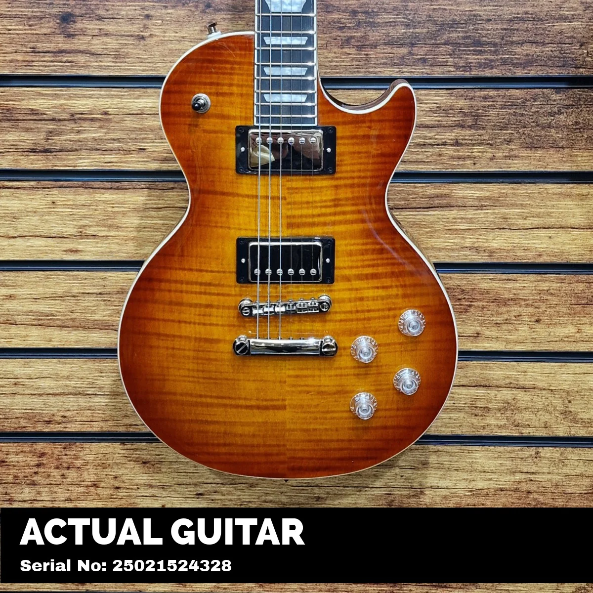 Epiphone Les Paul Modern Figured (Incl. Premium Gig Bag); Mojave Burst - Image 3