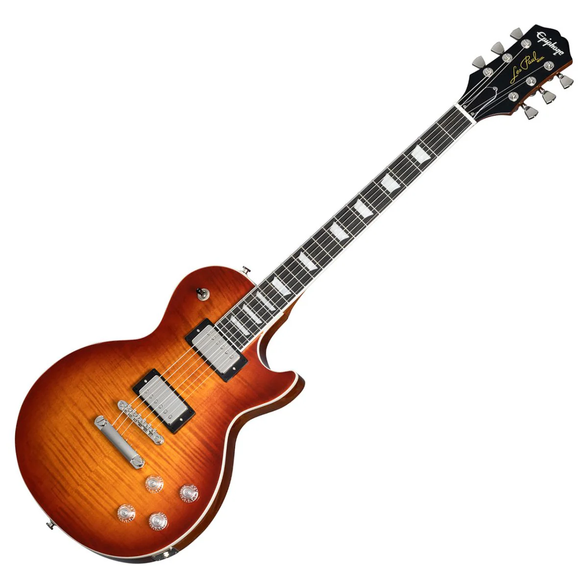 Epiphone Les Paul Modern Figured (Incl. Premium Gig Bag); Mojave Burst - Image 4