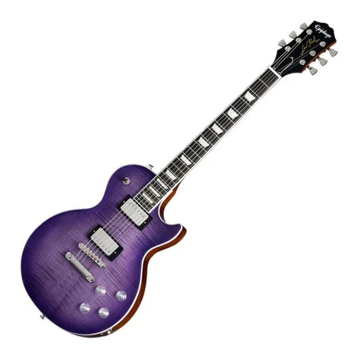 Epiphone Les Paul Modern Figured (Incl. Premium Gig Bag); Purple Burst - Image 2