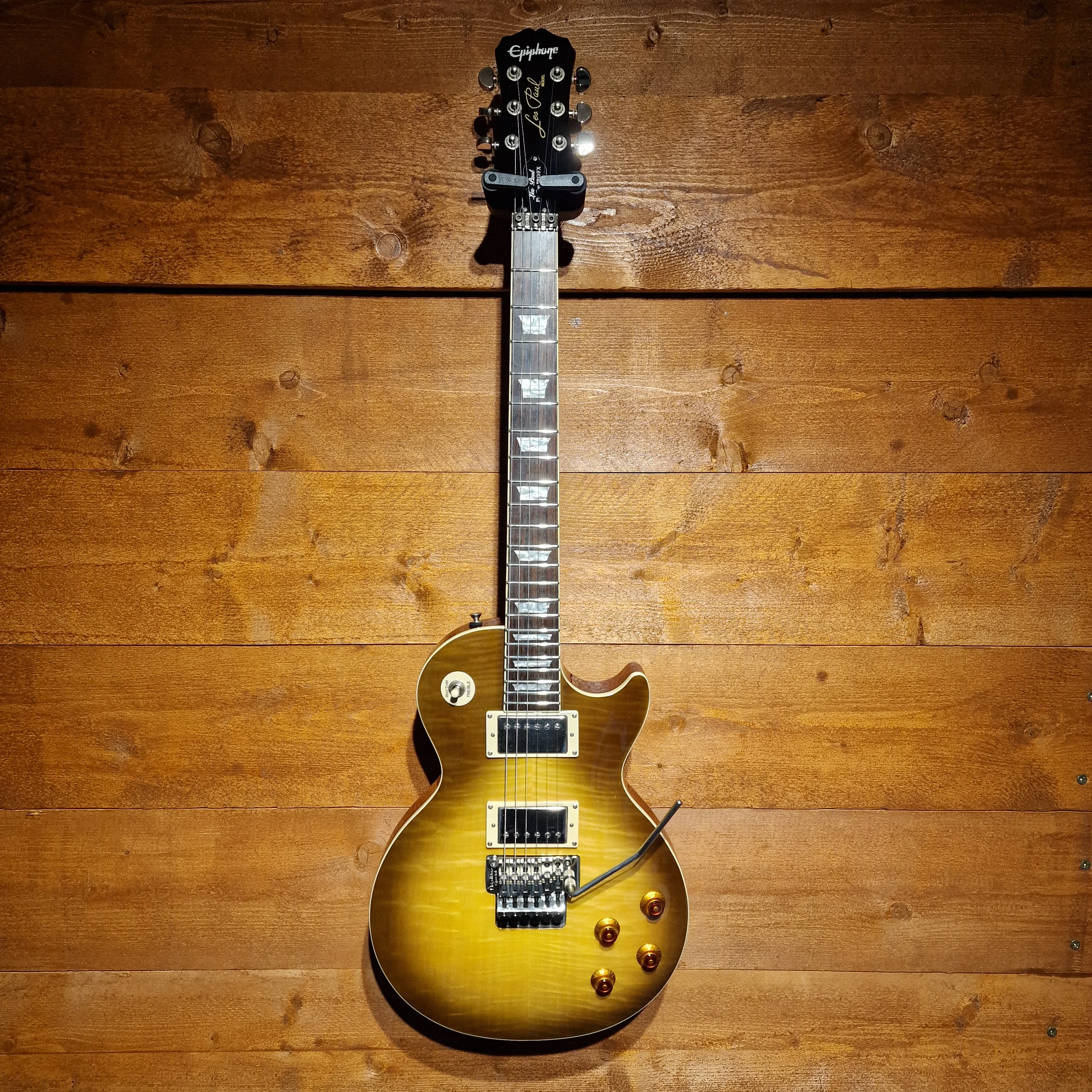 Epiphone Les Paul Plus Top Pro FX Heritage; Desertburst: Serial No: 1006120465 | Second Hand - Image 2