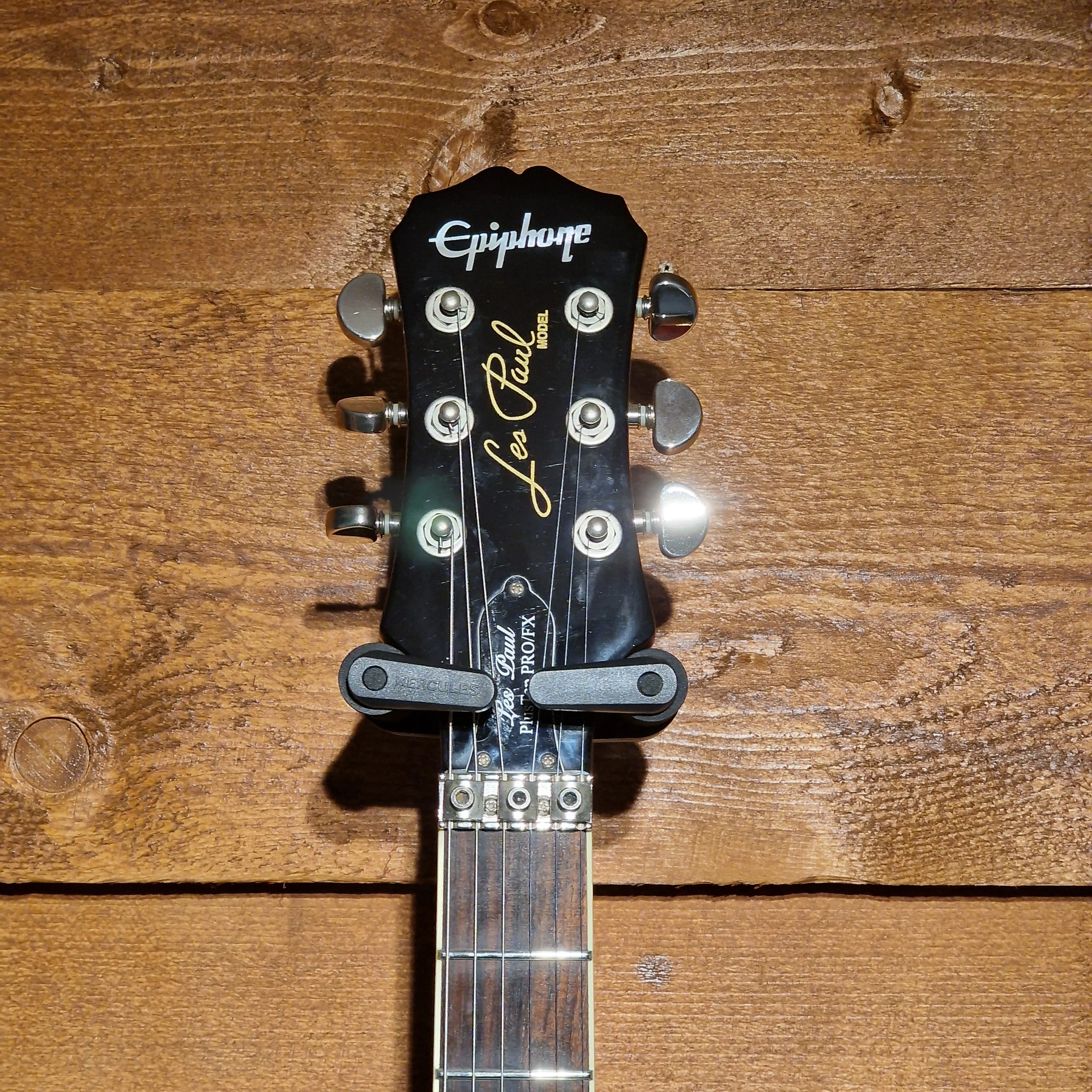 Epiphone Les Paul Plus Top Pro FX Heritage; Desertburst: Serial No: 1006120465 | Second Hand - Image 5